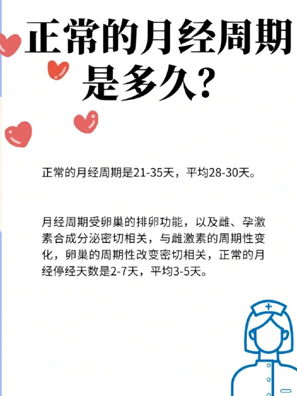 女女生必看9215 一般意义上,月经周期平均是2661586615天
