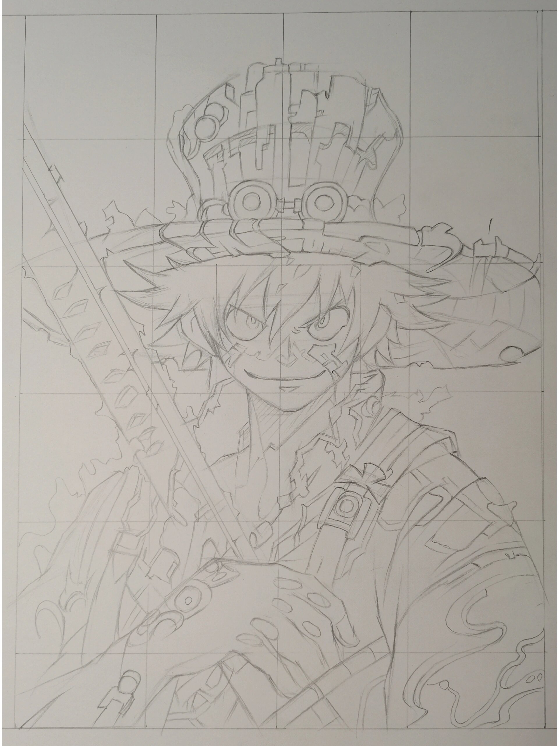 马克笔第三弹《海贼王》路飞