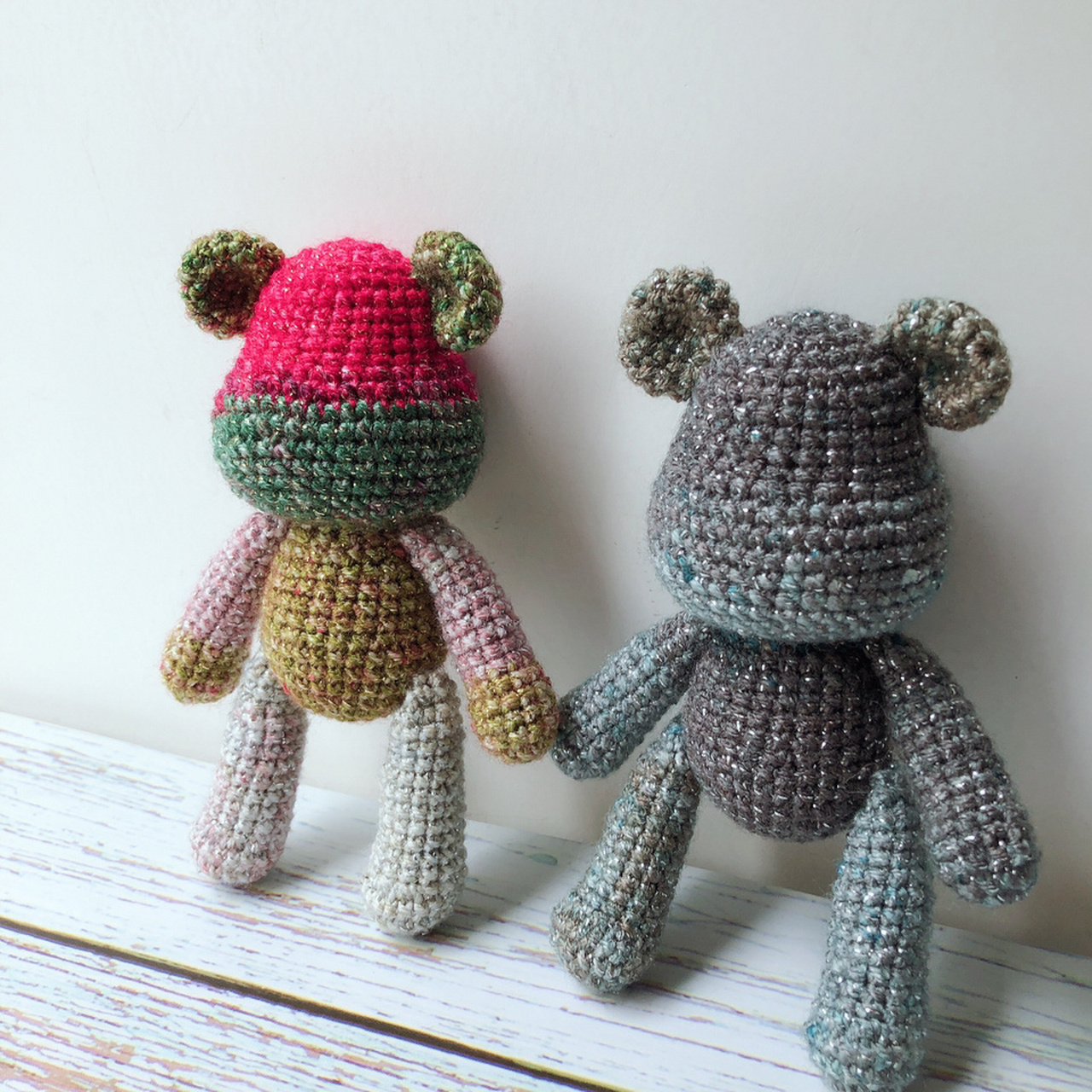 英国kc进口线手工编织暴力熊