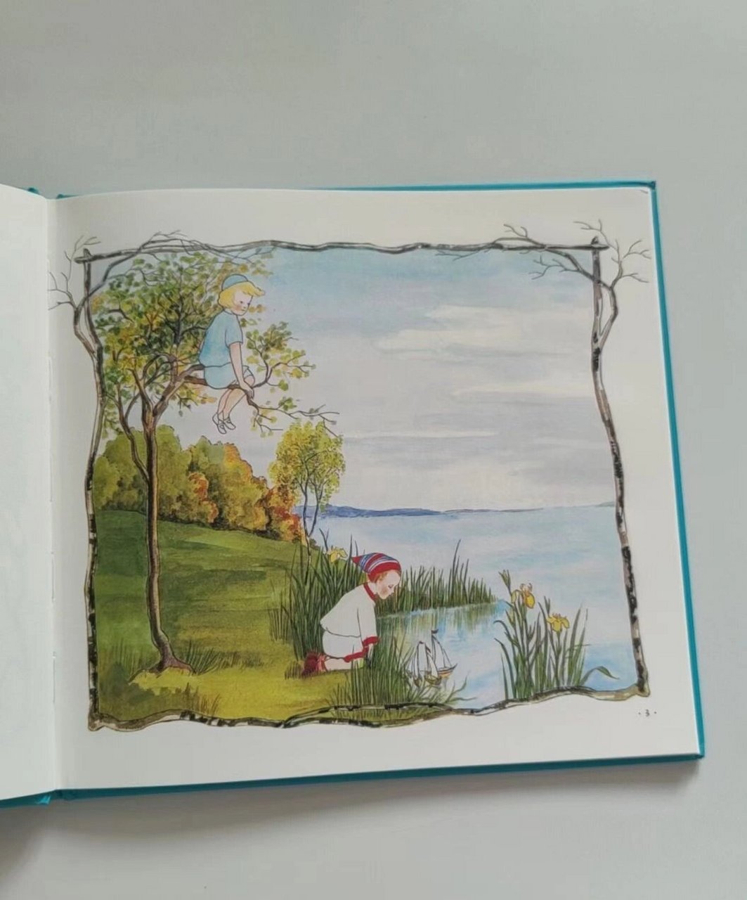 纯净唯美绘本《风娃娃》多大年龄都会喜欢吧 《风娃娃》 辛比·冯