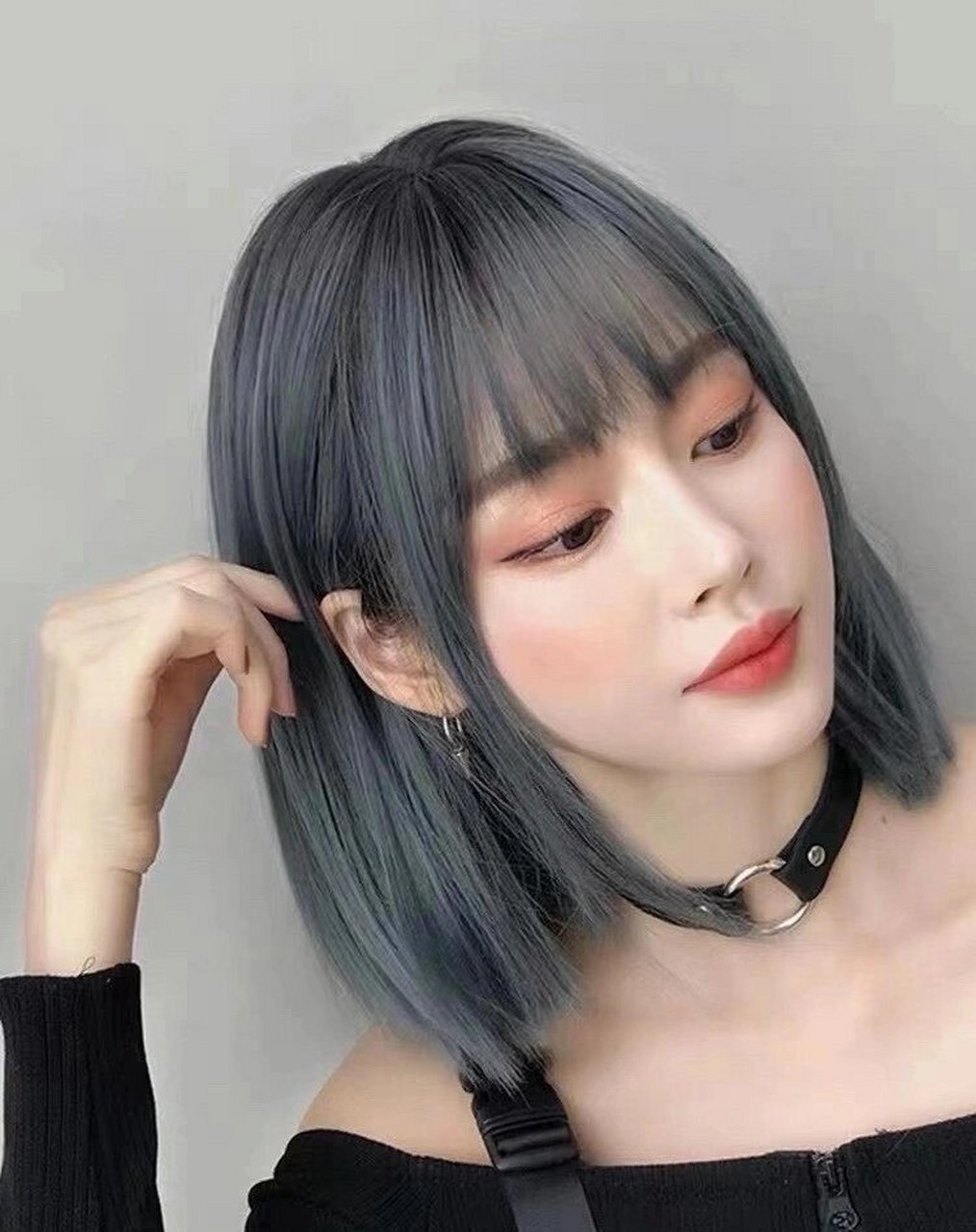 非常耐看的发色铅笔灰 你要的铅笔灰 它来啦97 显白气质|||显白发色