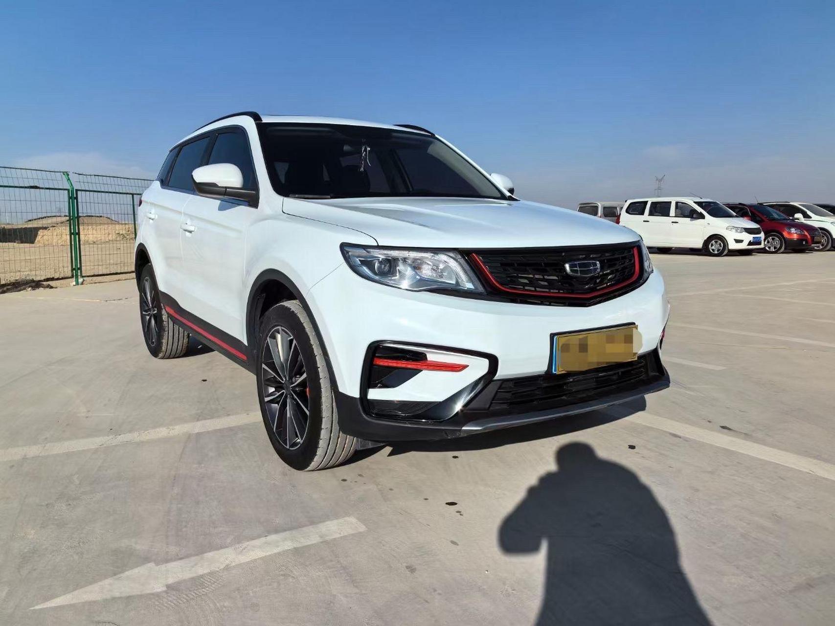 最新到店 21年上户吉利博越亚运版,本地美女一手车,全车铁件原版原漆