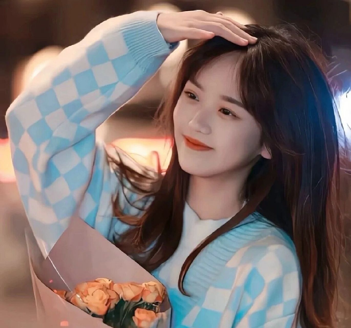 盘点那些好看的女生真人头像.