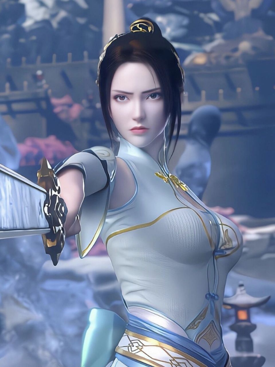 动漫女神高清壁纸|个个美如画 图中人物为斗破苍穹女性角色!