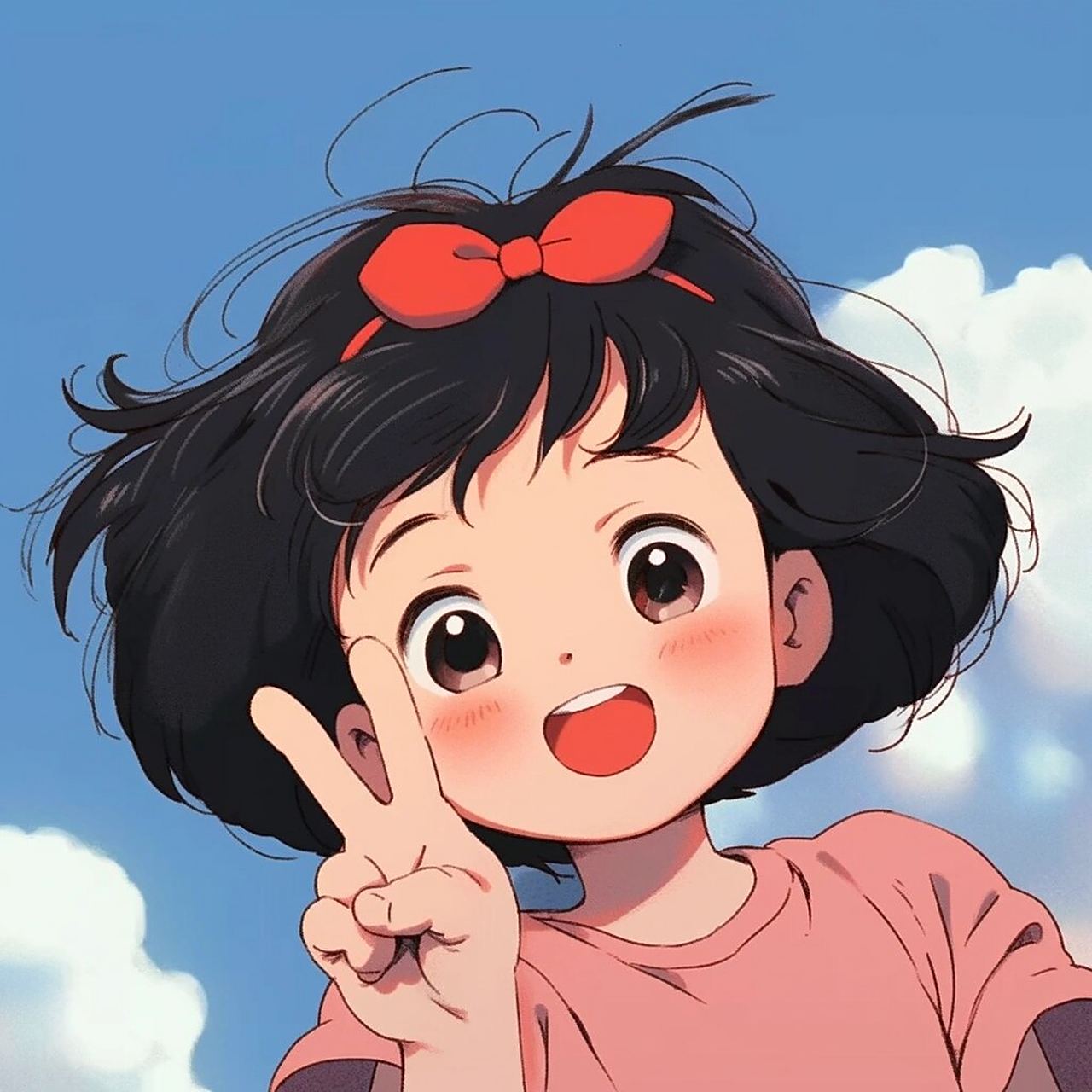 元气少女可爱头像94 旧漫风,带你回到那个夏天7715