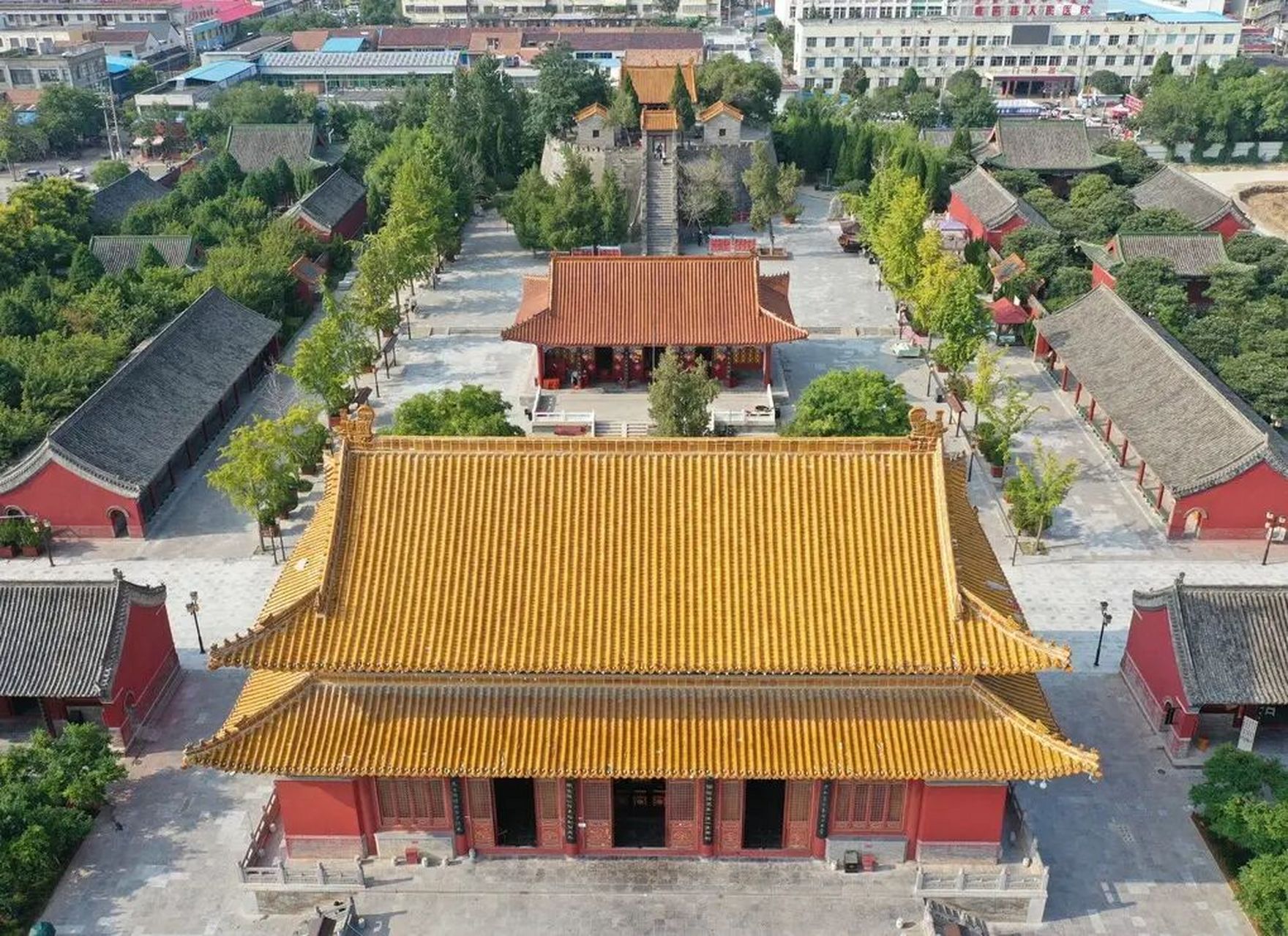 鹿邑县景点    中国1312县景点——鹿邑县  鹿邑太清宫 明道宫 老子