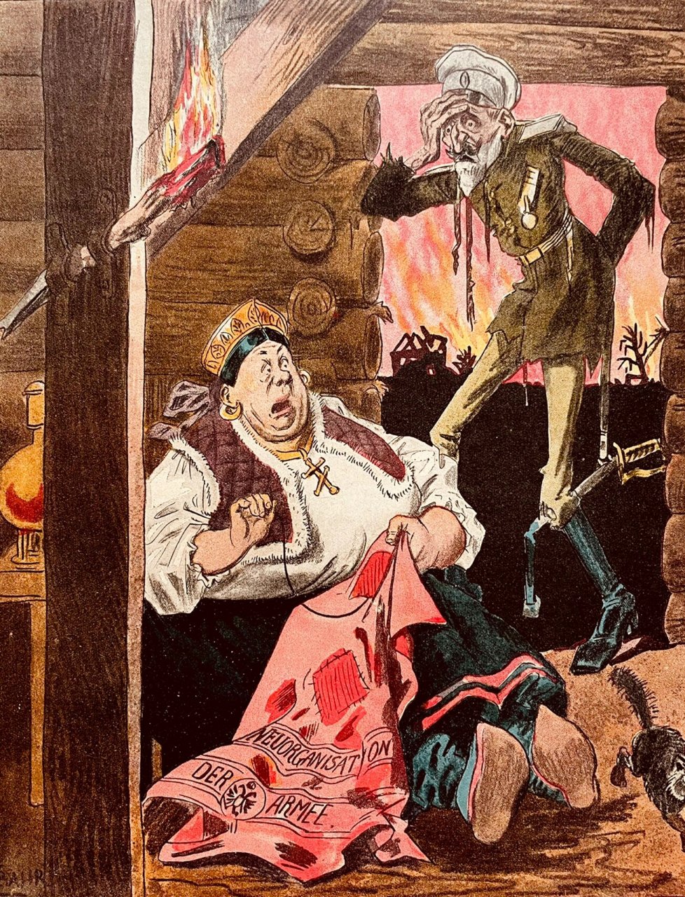 一战 德国讽刺漫画-8