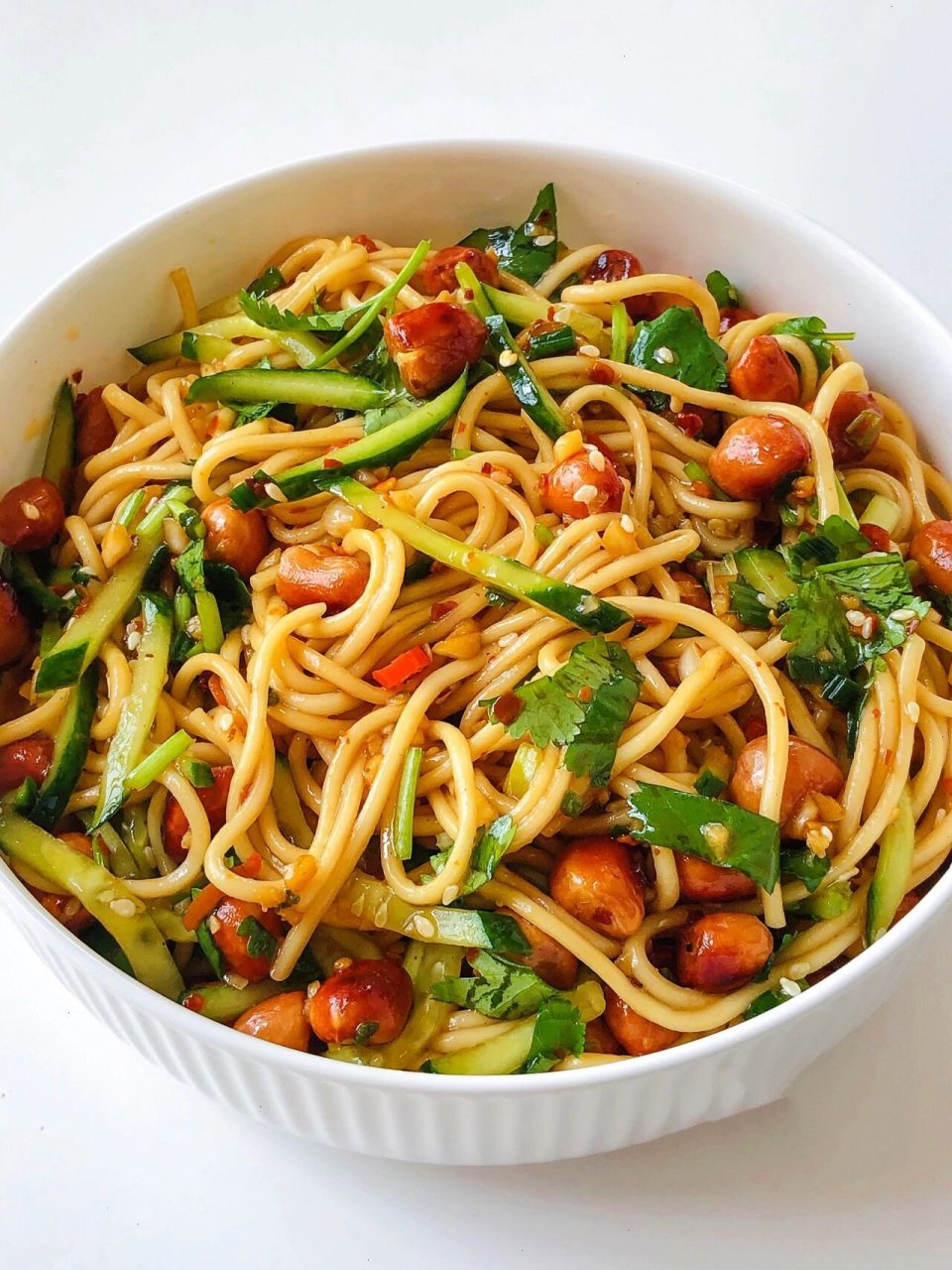 我妈教我做的拌面～真的太好吃了6015 简单快手的酸辣拌面,5分钟