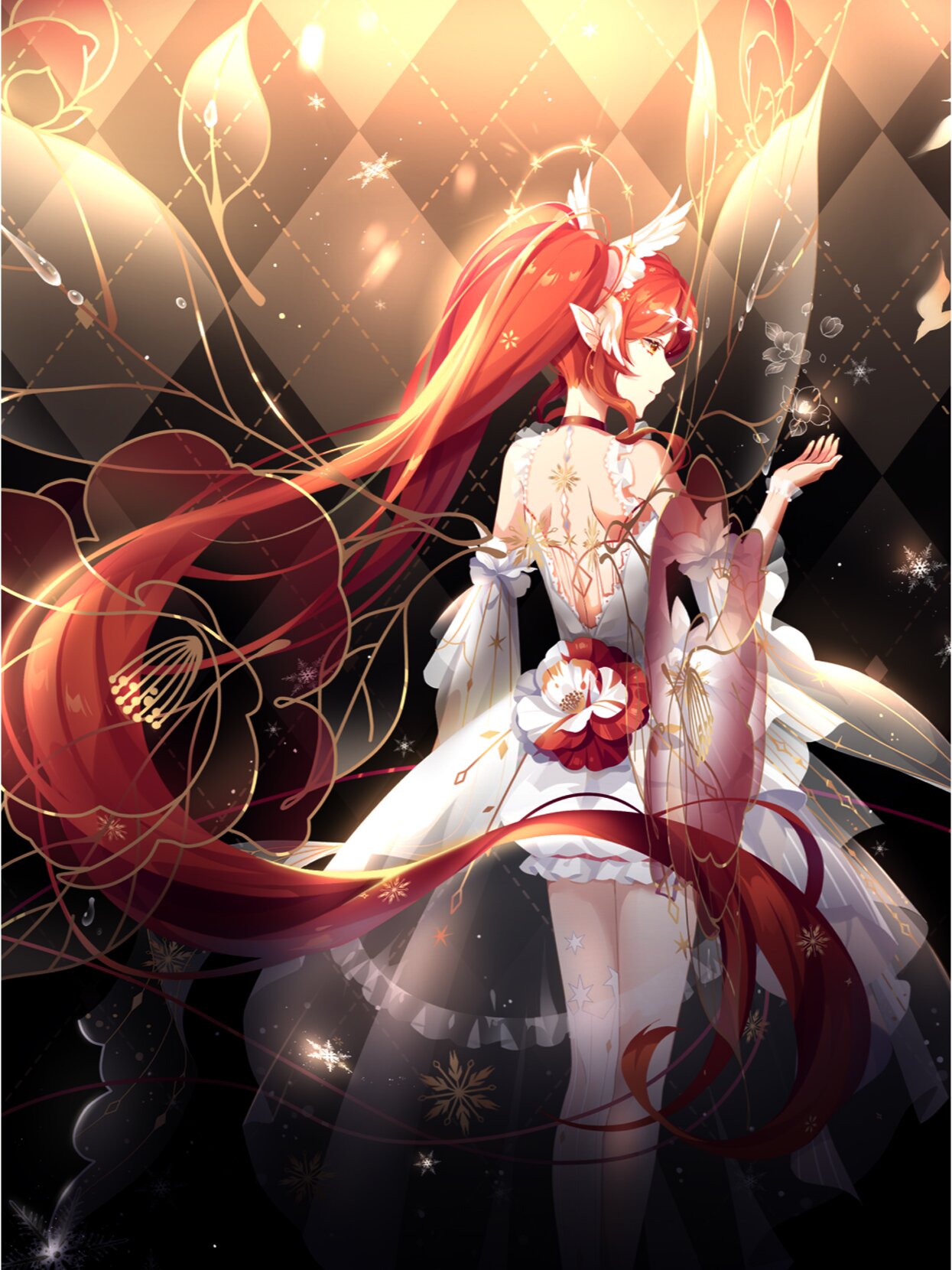 98壁纸分享 | 小花仙山茶花精灵王椿神祈