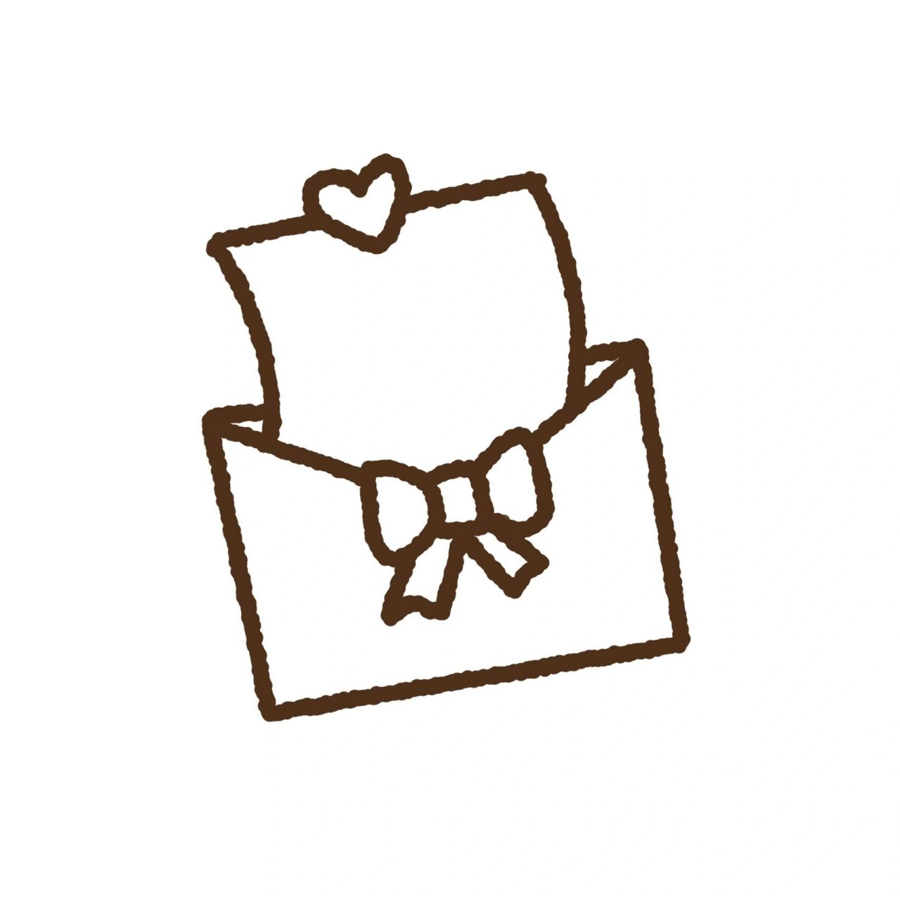 零基础简笔画教程2|七夕系列 信封 七夕快到了呀 我每次重要节日都会