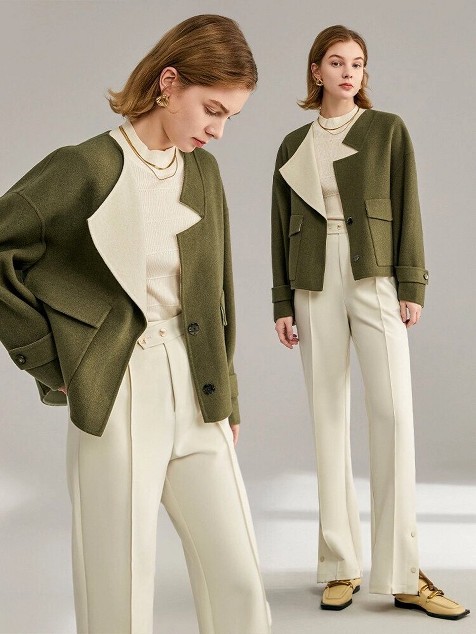 ootd|橄榄绿配什么颜色好看?