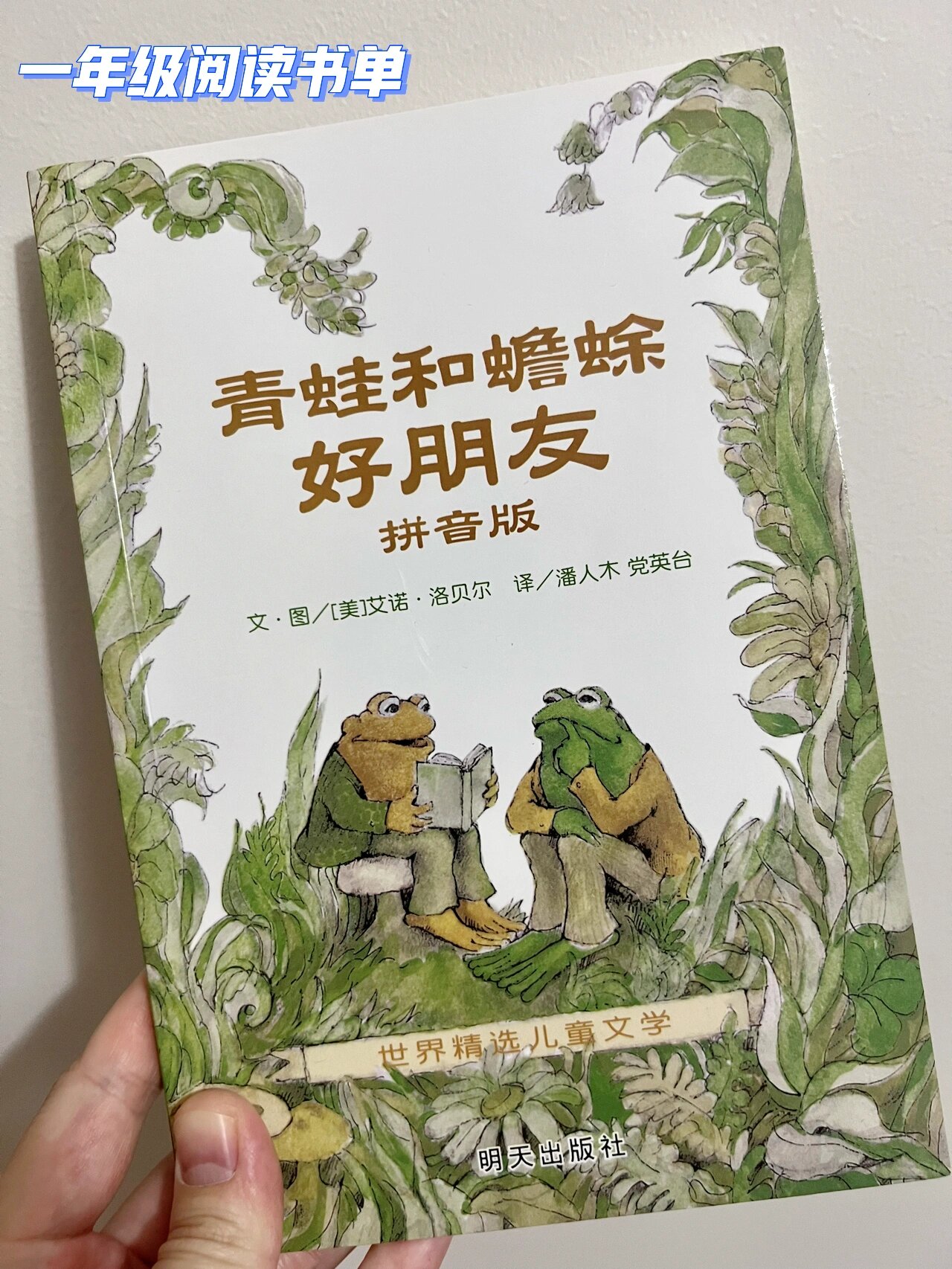 《青蛙和蟾蜍好朋友》暖心可爱的友情故事绘本 推荐指数:828282