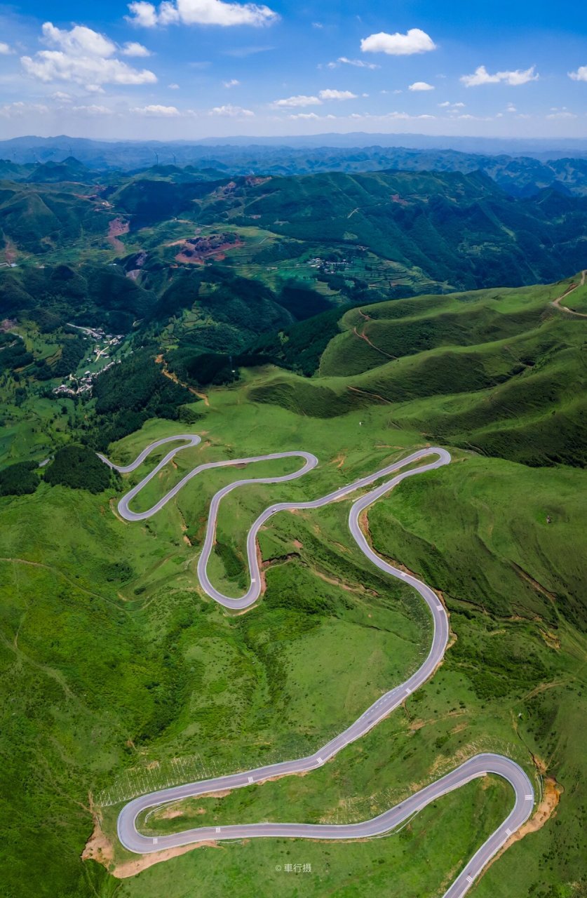 贵州的盘山公路图片