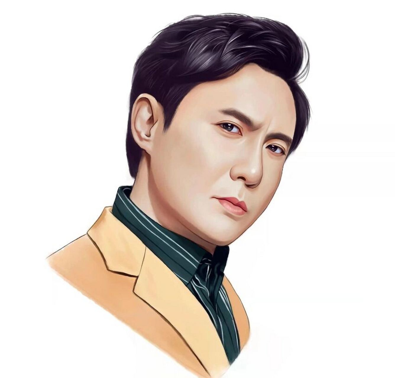 你的头像该换了,手绘立体感很强的写实头像 更新一组立体感十足的手绘