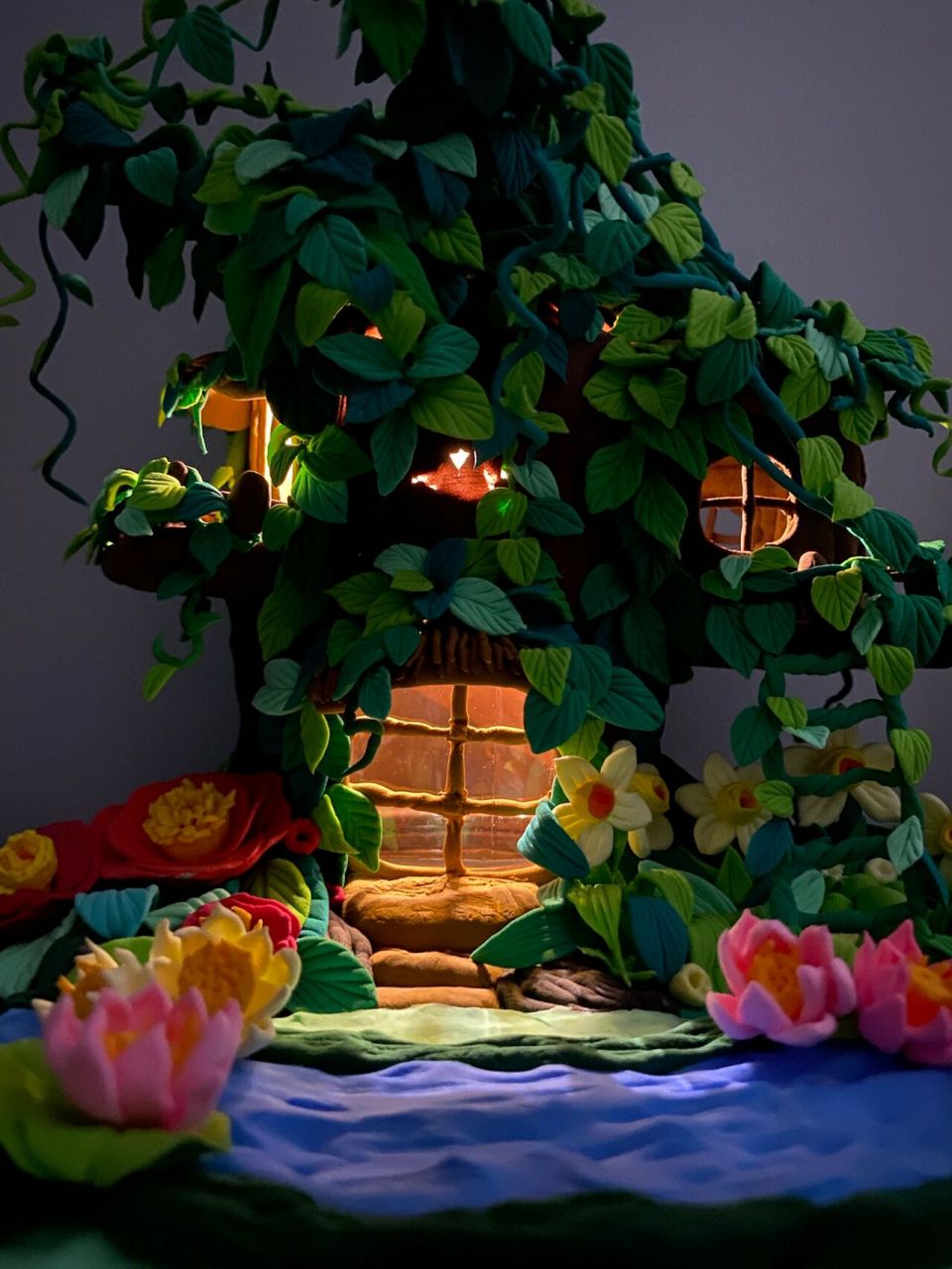 超轻粘土树屋 给小朋友做的树屋7015