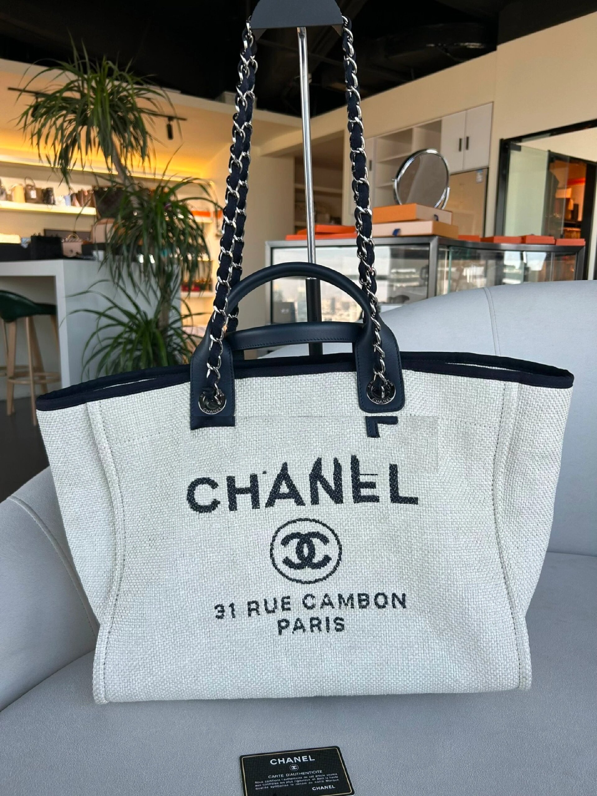 今日收包|香奈儿沙滩包 901.1w