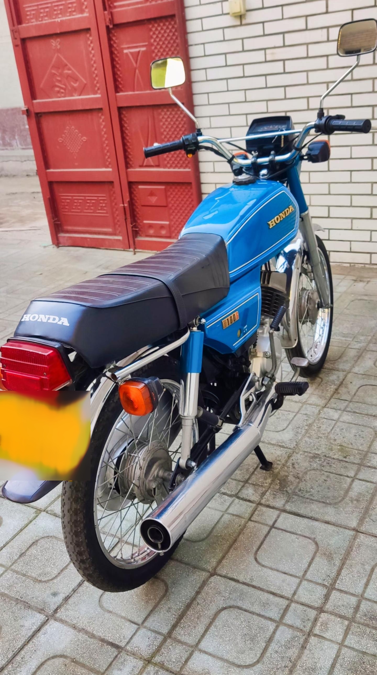 本田h100s,激发每个男士的机车梦想,热爱机车生活,回忆80年代的摩托车