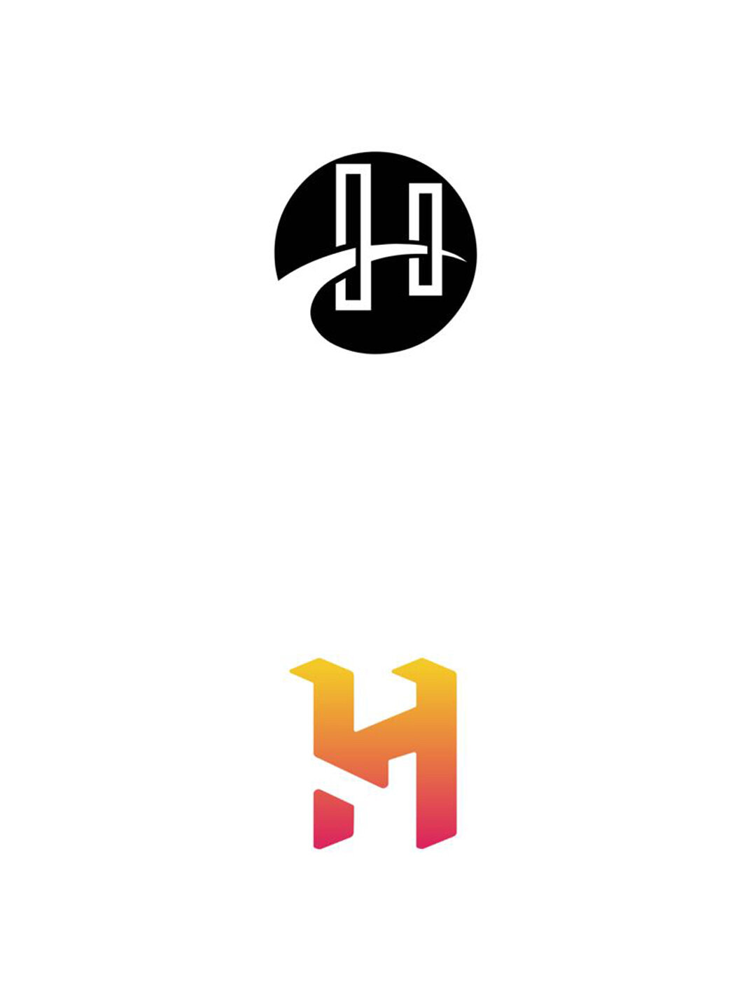 字母h logo设计创意灵感分享