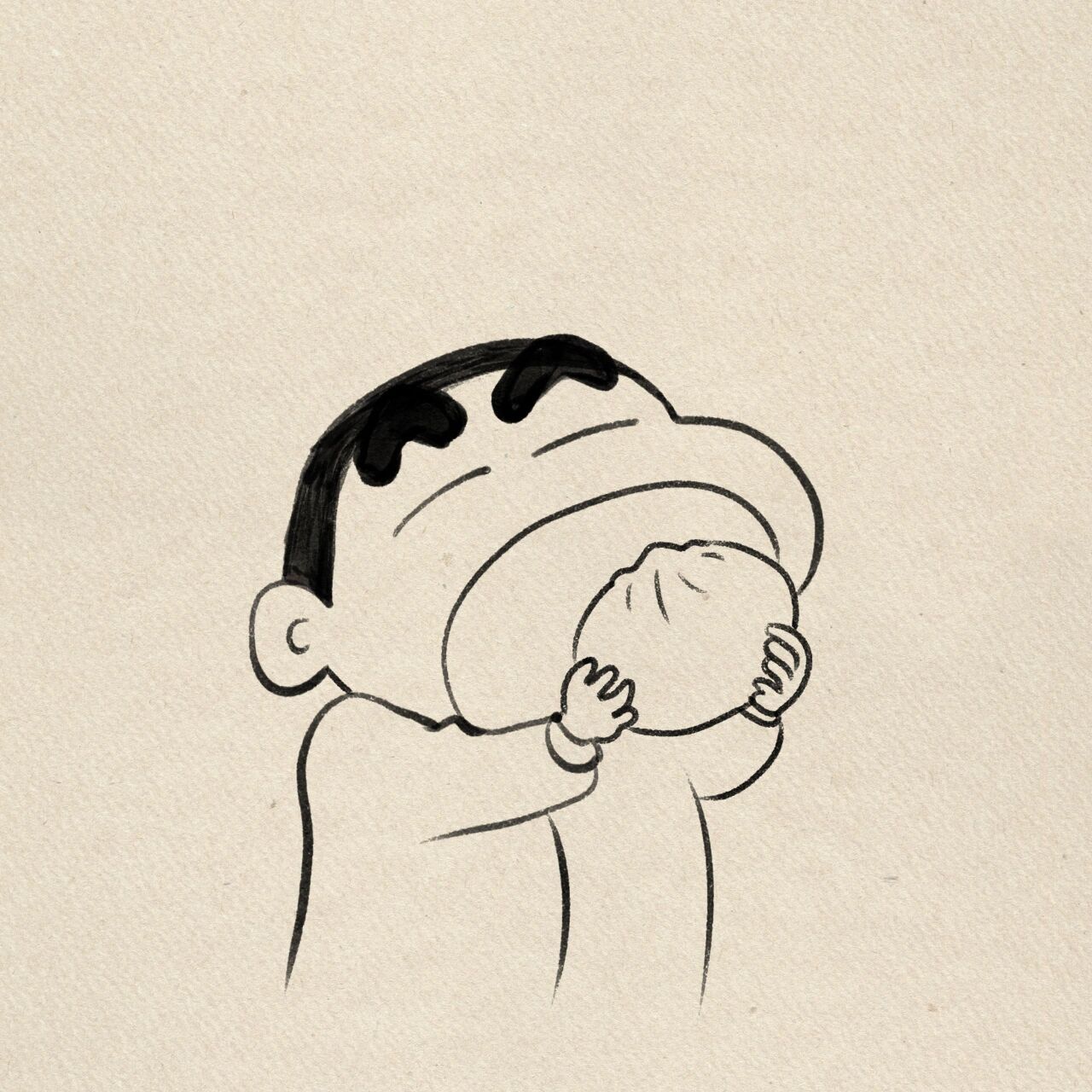 蜡笔小新简笔画 蜡笔小新说过:可以吵架,不能分开… 临摹77