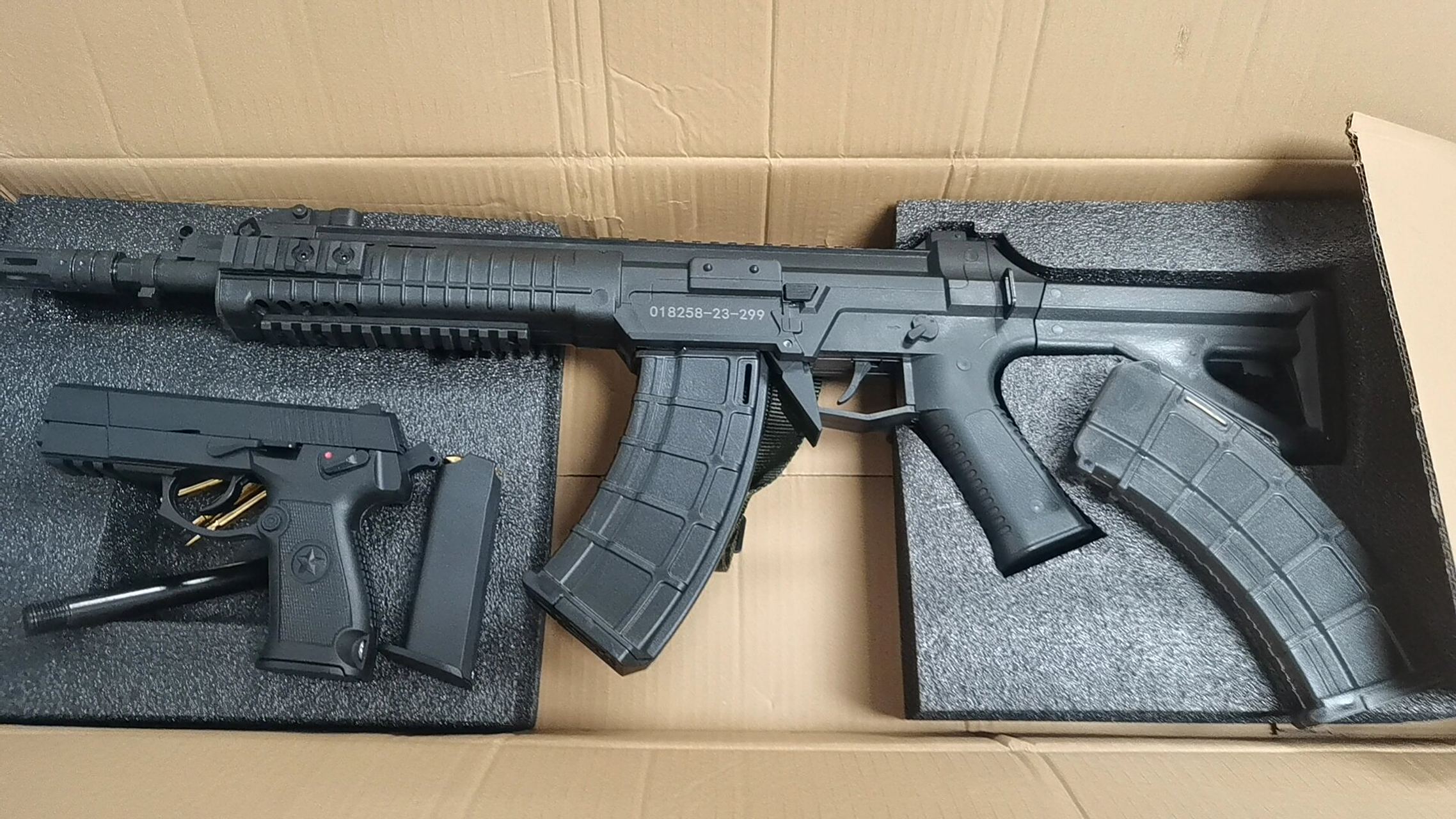 国防训练教具# #实彈射击# 图2为安全不可发射训练教具模型