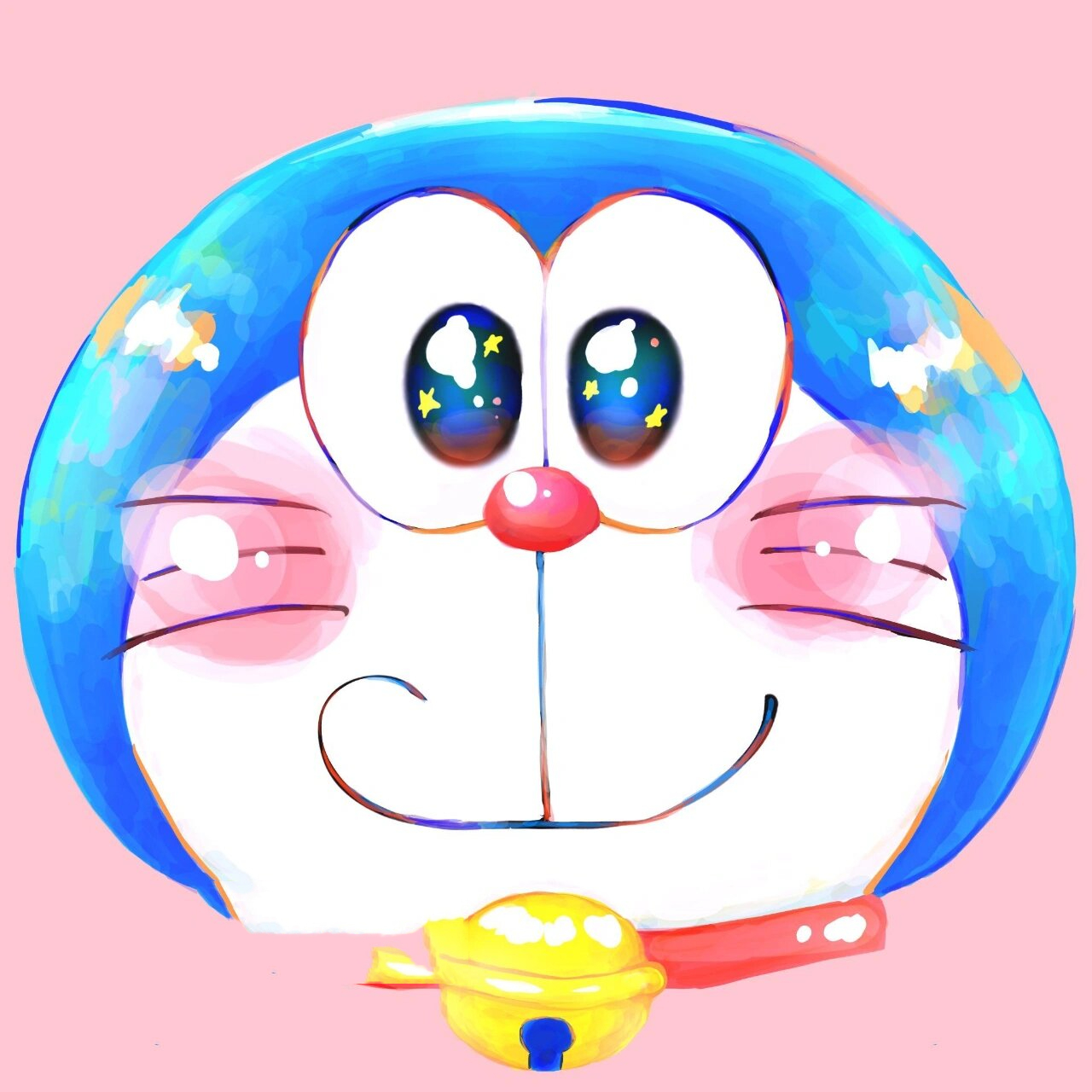 萌萌的哆啦a梦头像,你值得拥有～～ 分享一个可以用来单个头像的图哟.