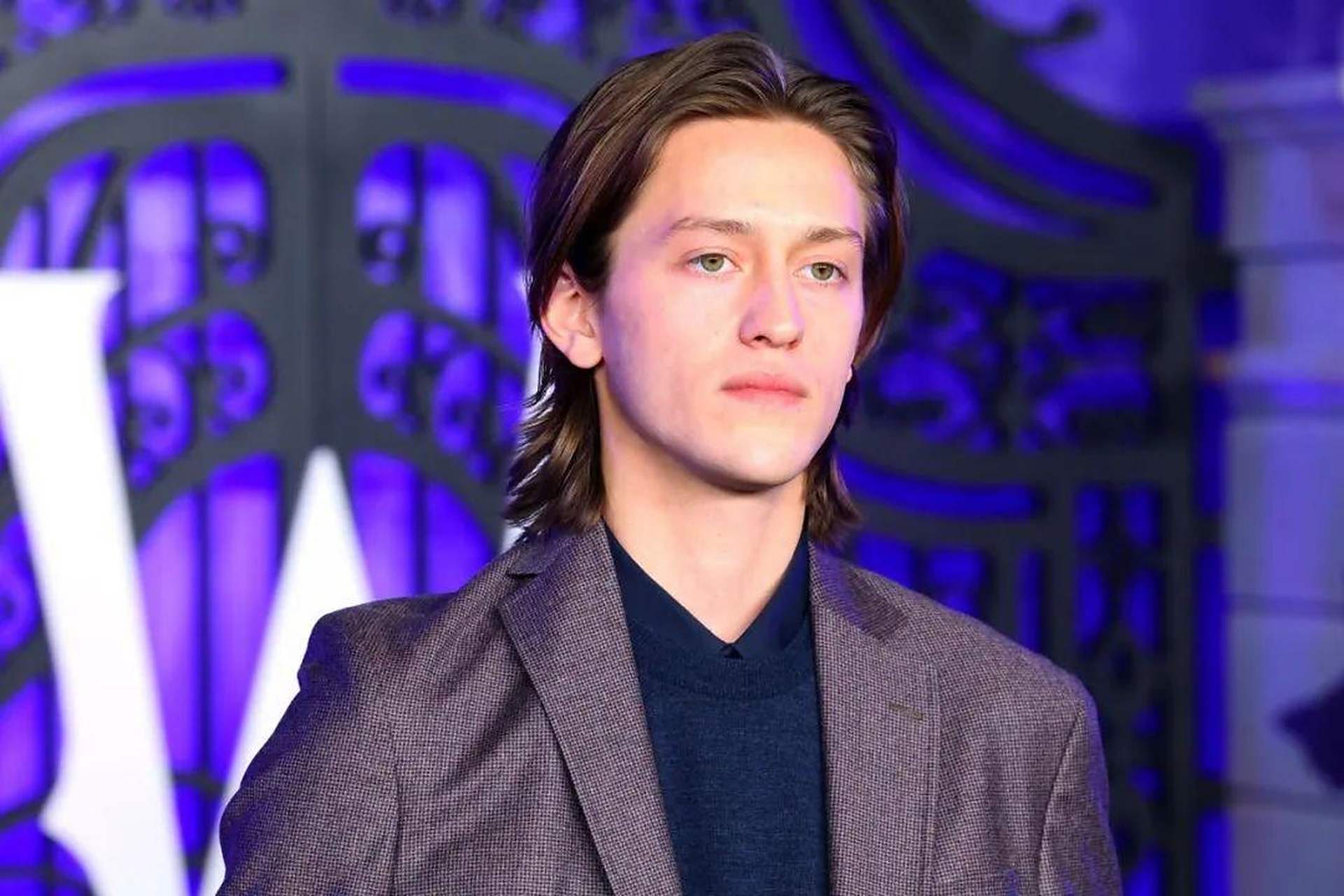 今年年初,参演《星期三》的男演员 percy hynes white(珀西·海恩斯