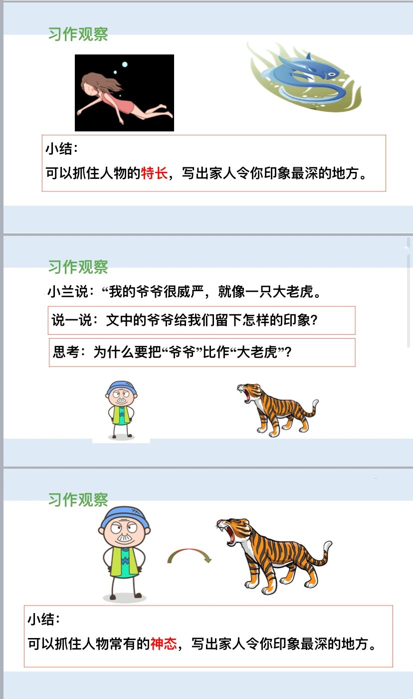 四上二单元习作课件～《小小动物园》