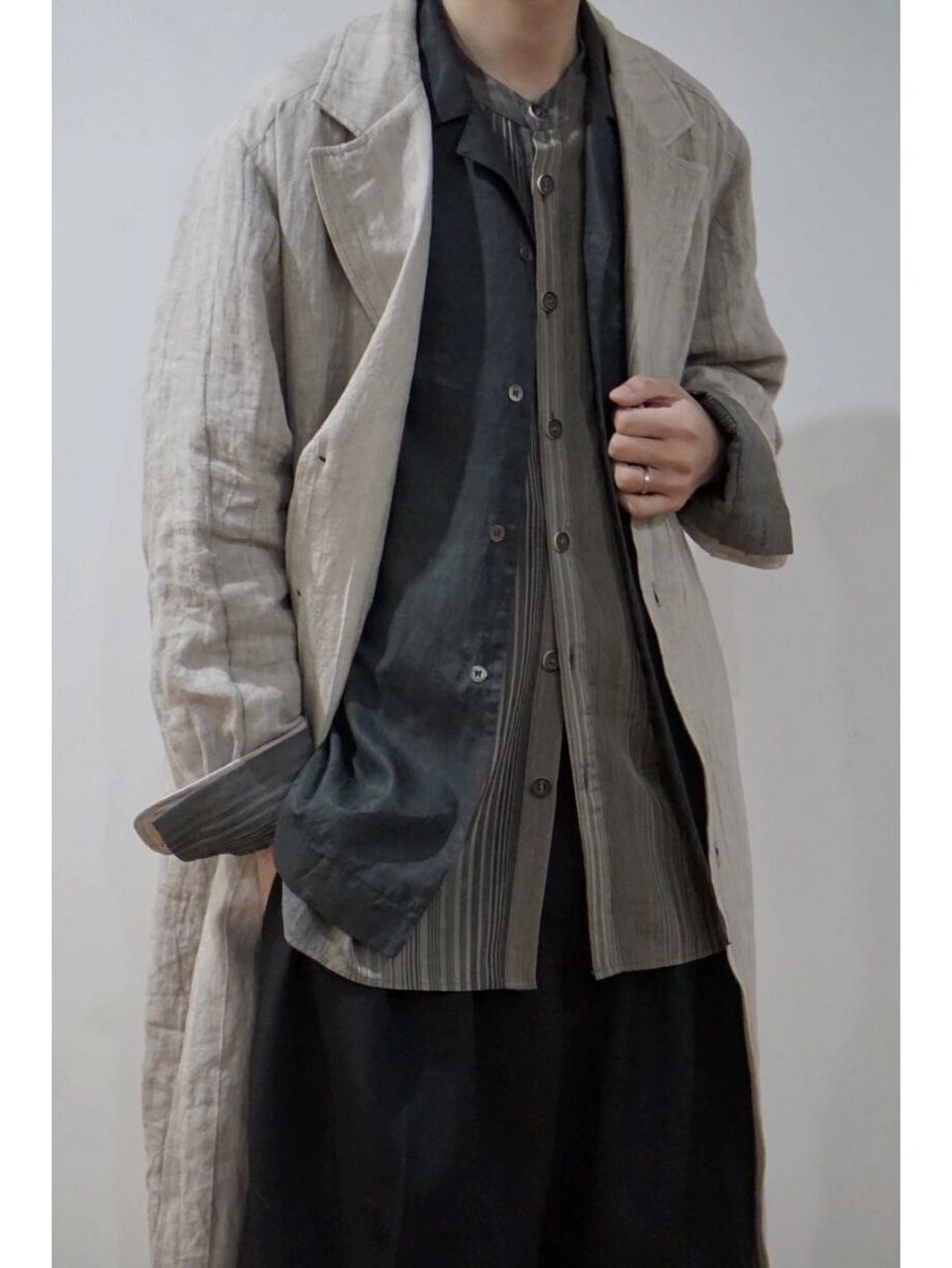 ootd|新中式穿搭|侘寂风|将水墨画穿在身上 很久没有更的新中式穿搭