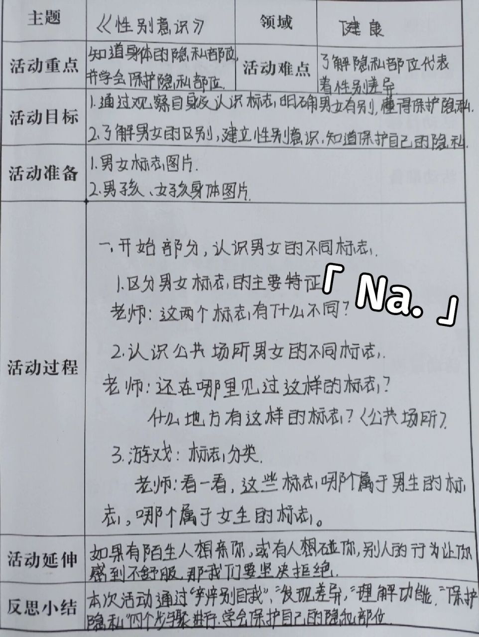 健康教育 活動方案5250 中班健康教育7900700979 活動