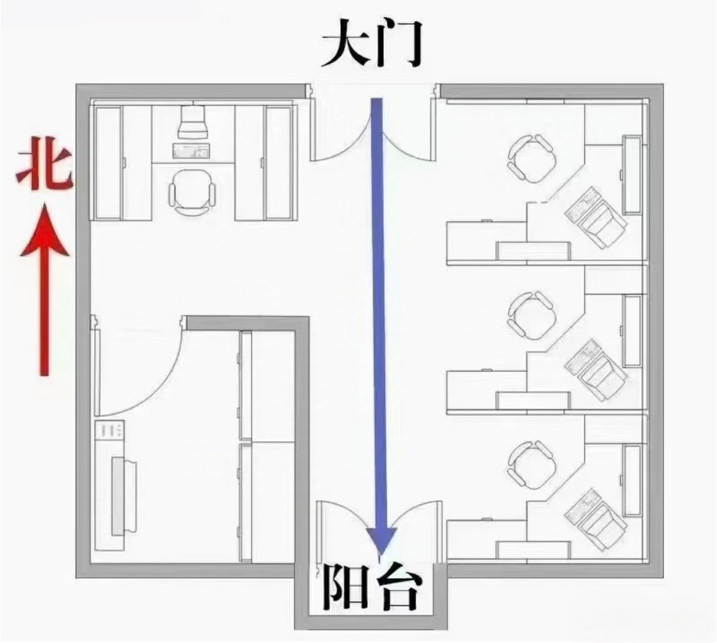 大门直通后门图片