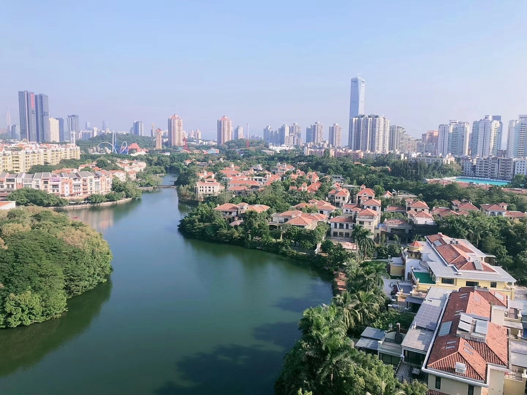 纯水岸】95328平方 深圳南山中心区著名的豪宅区,真正的闹中取静,要