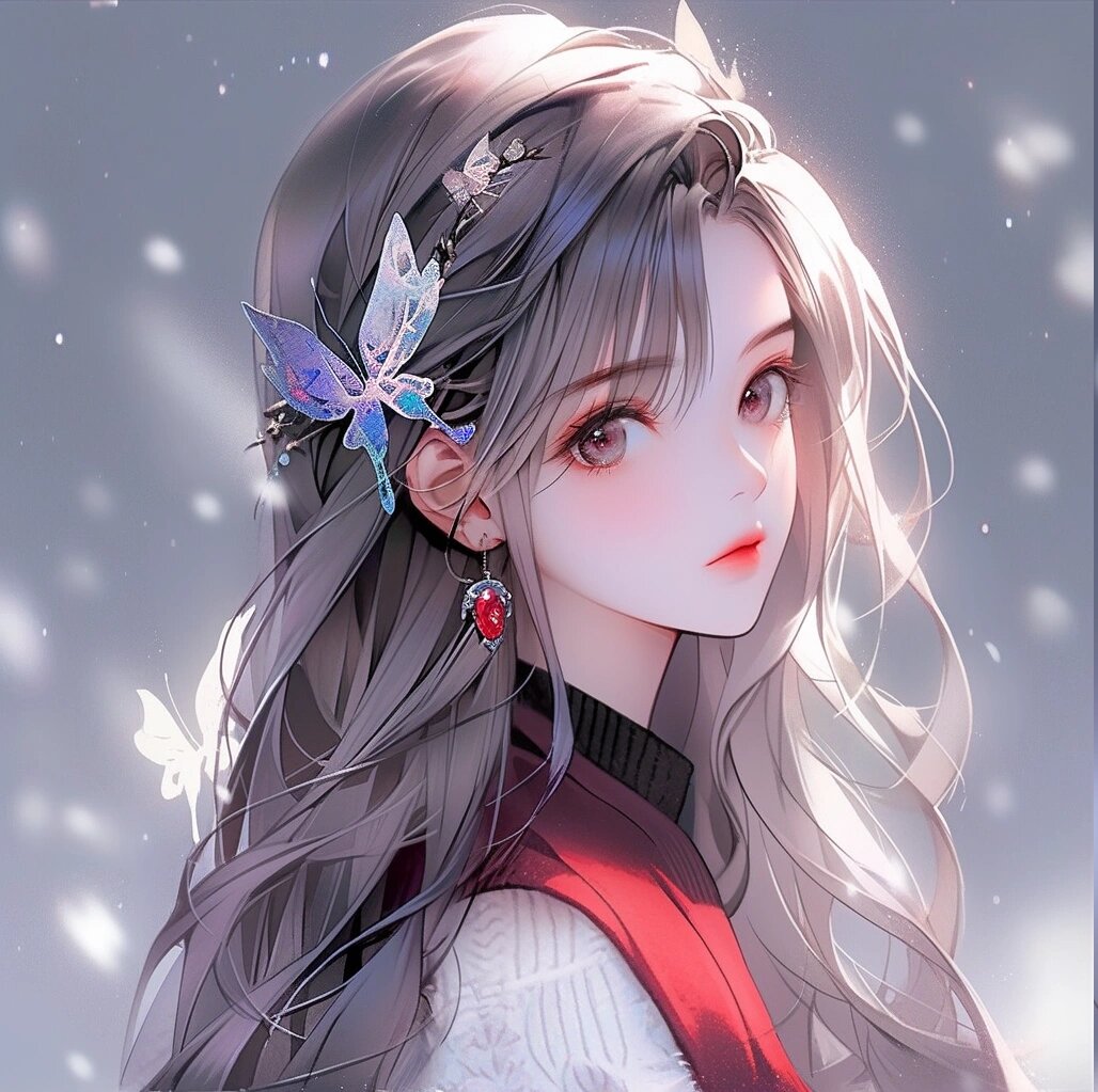 动漫女孩分享,御姐头像,古风韵味十足2024