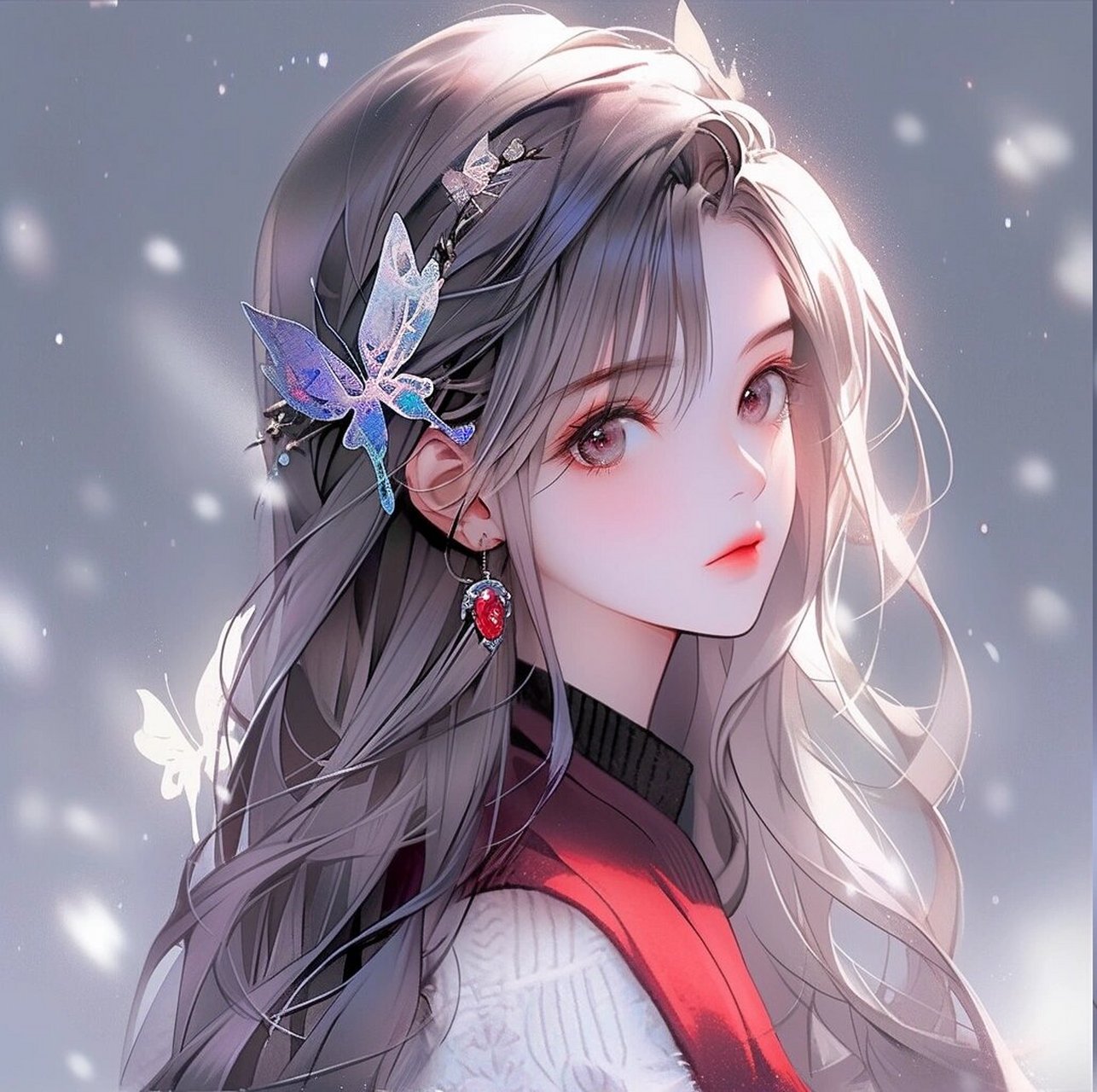 动漫女孩分享,御姐头像,古风韵味十足2024 #动漫女头# #古风头像