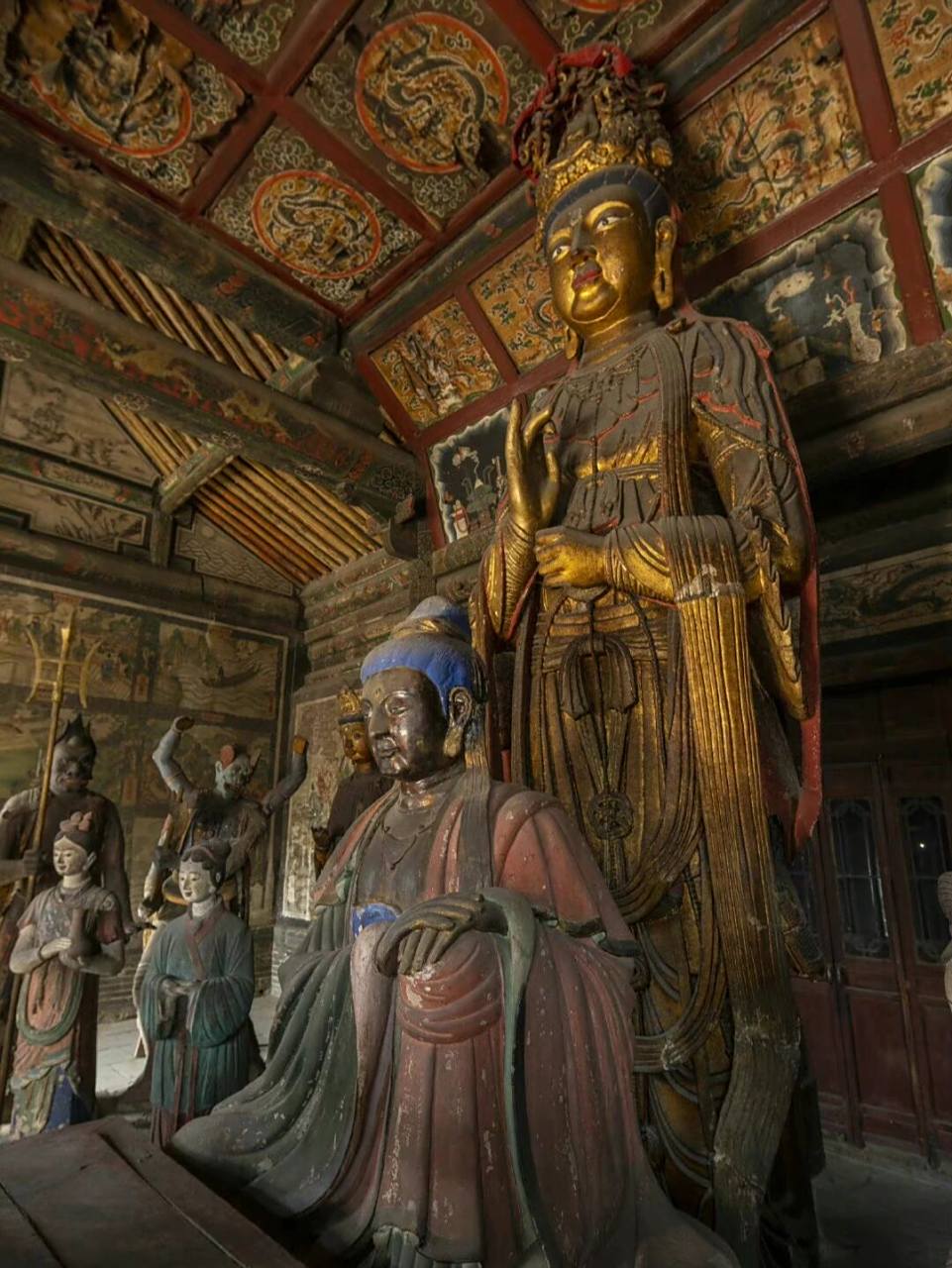 再访大同观音堂|令人窒息的辽代塑像 从大同古城去云冈石窟的路上必