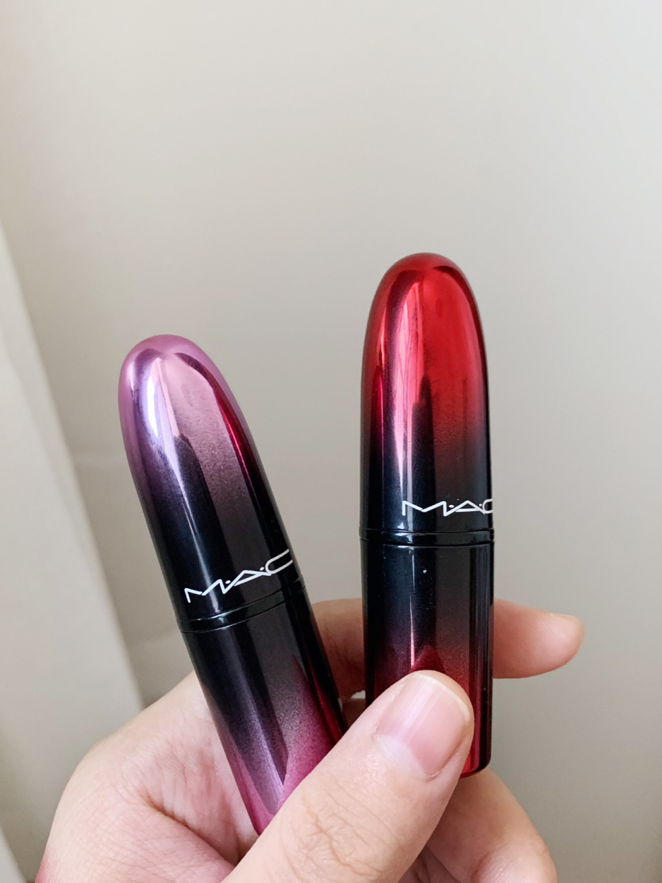 mac渐变408 好温柔又显气质的一只 96颜色就是灰调偏深的玫瑰豆沙