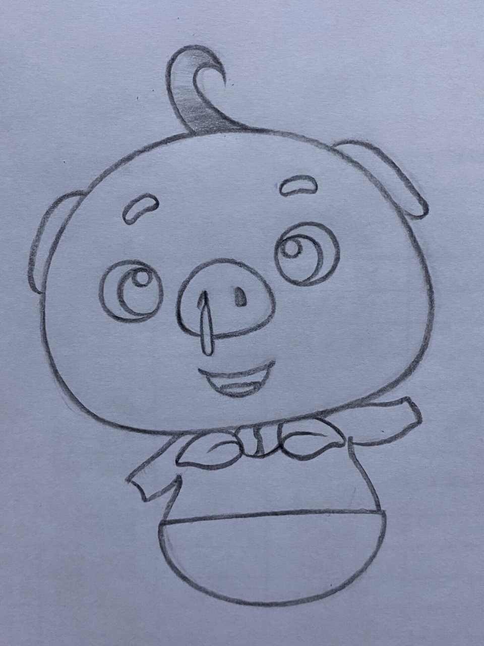 教你画小吊呆 小呆呆绘画教程