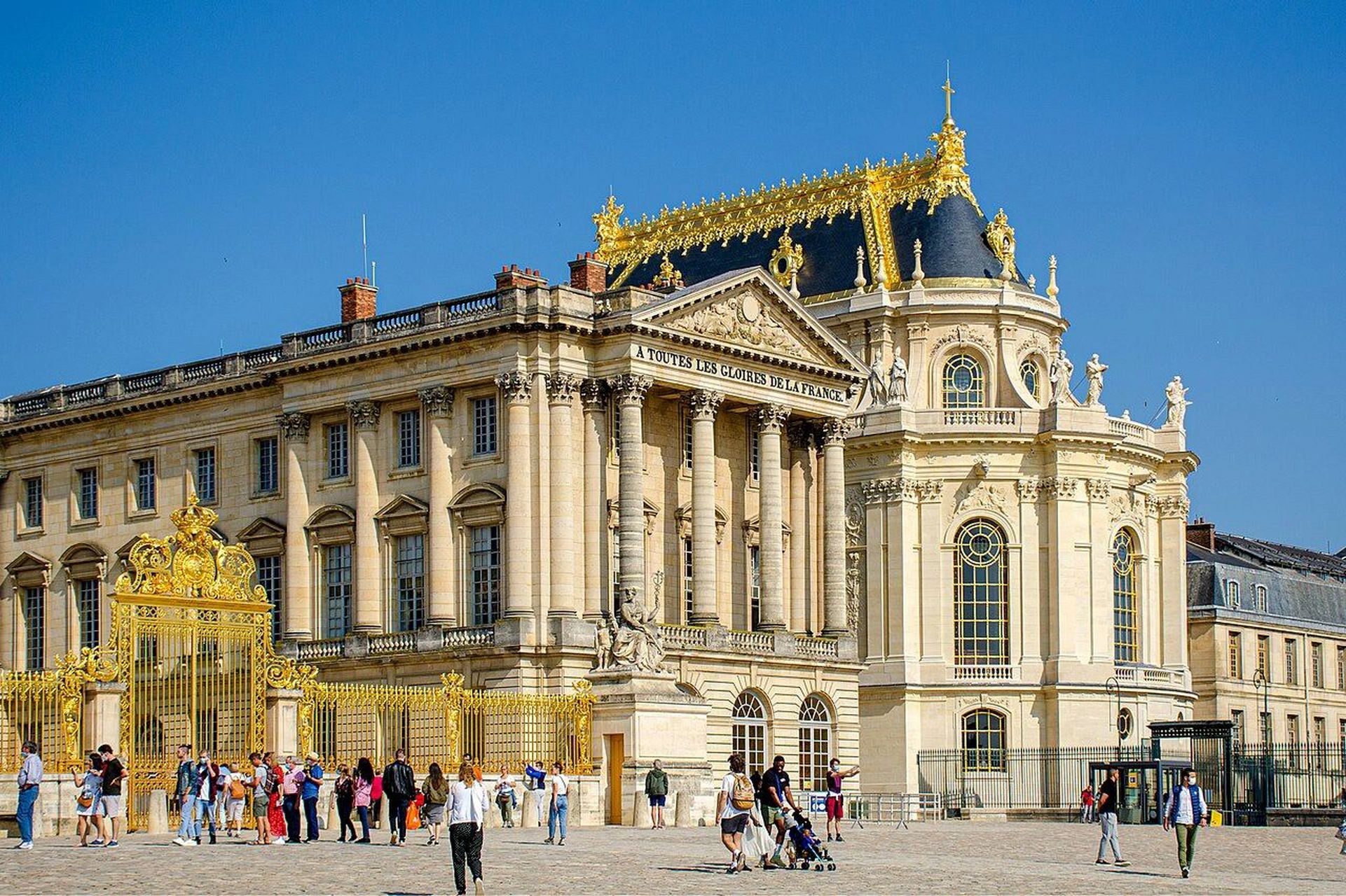 每日建筑d27:凡尔赛宫palace of versailles 凡尔赛宫位于法国巴黎西