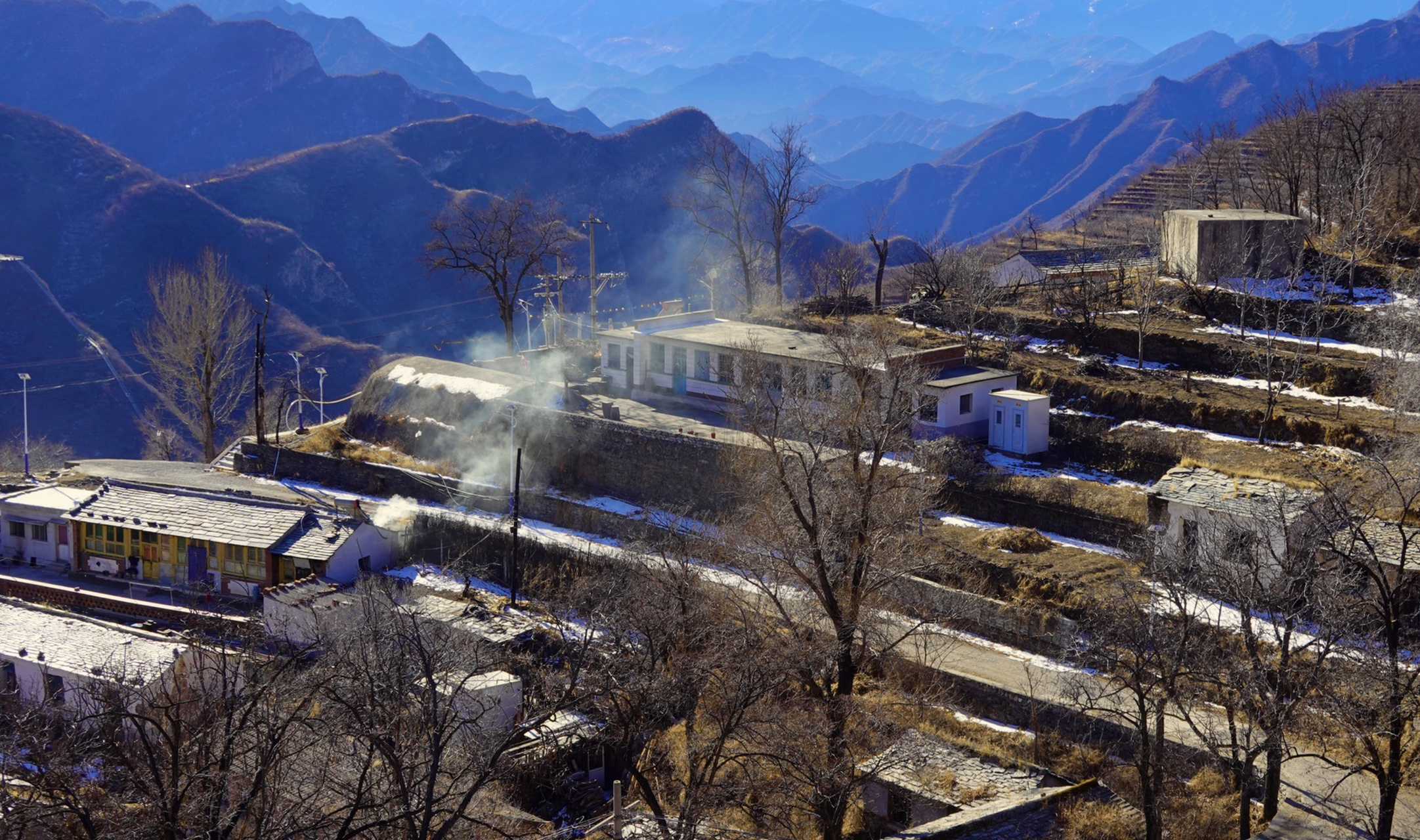 地处房山大安山乡水峪村(房山有三个水峪村,隶属不同乡镇) 徒步路线.