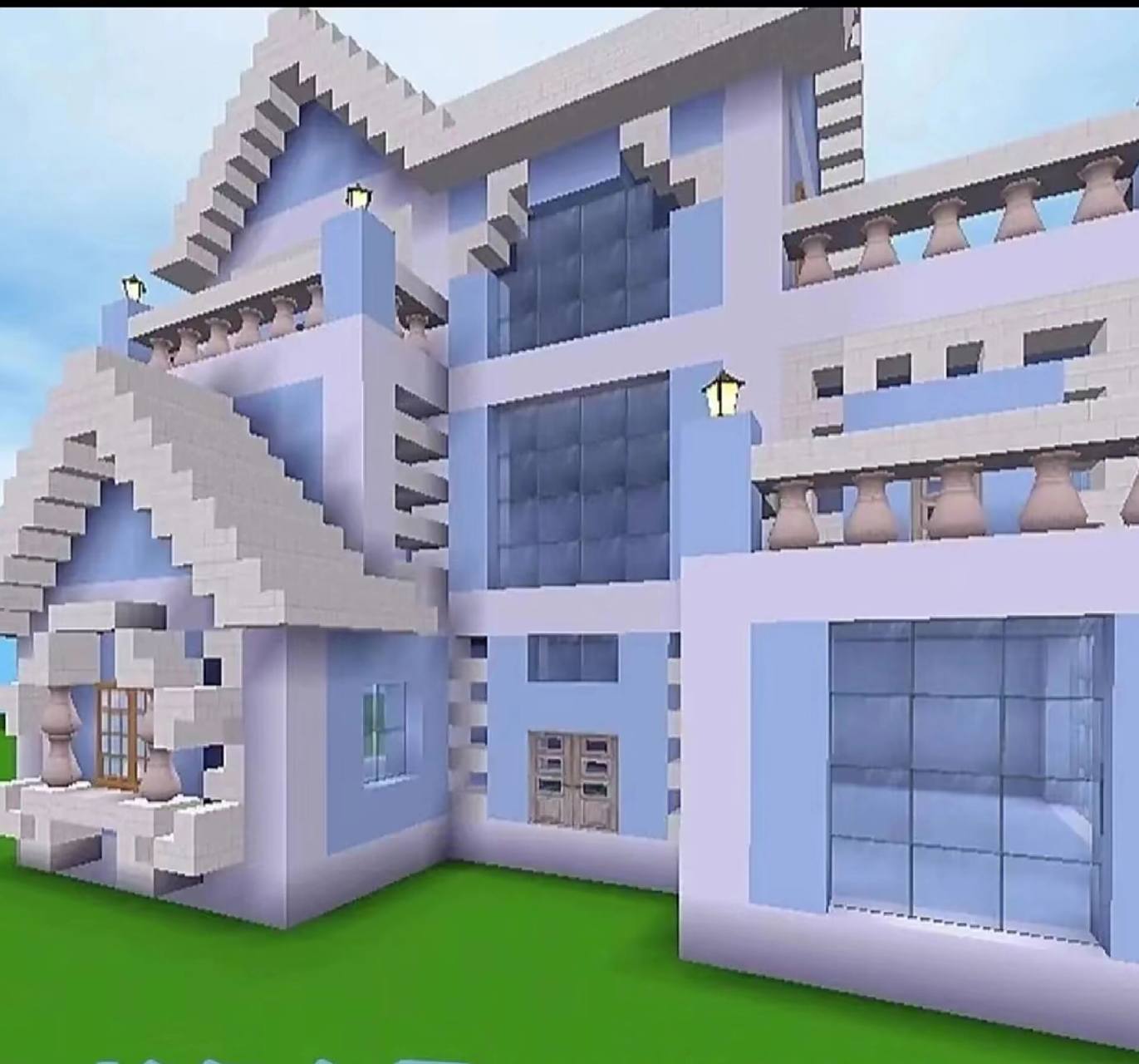 迷你世界别墅教程 欢迎来制作