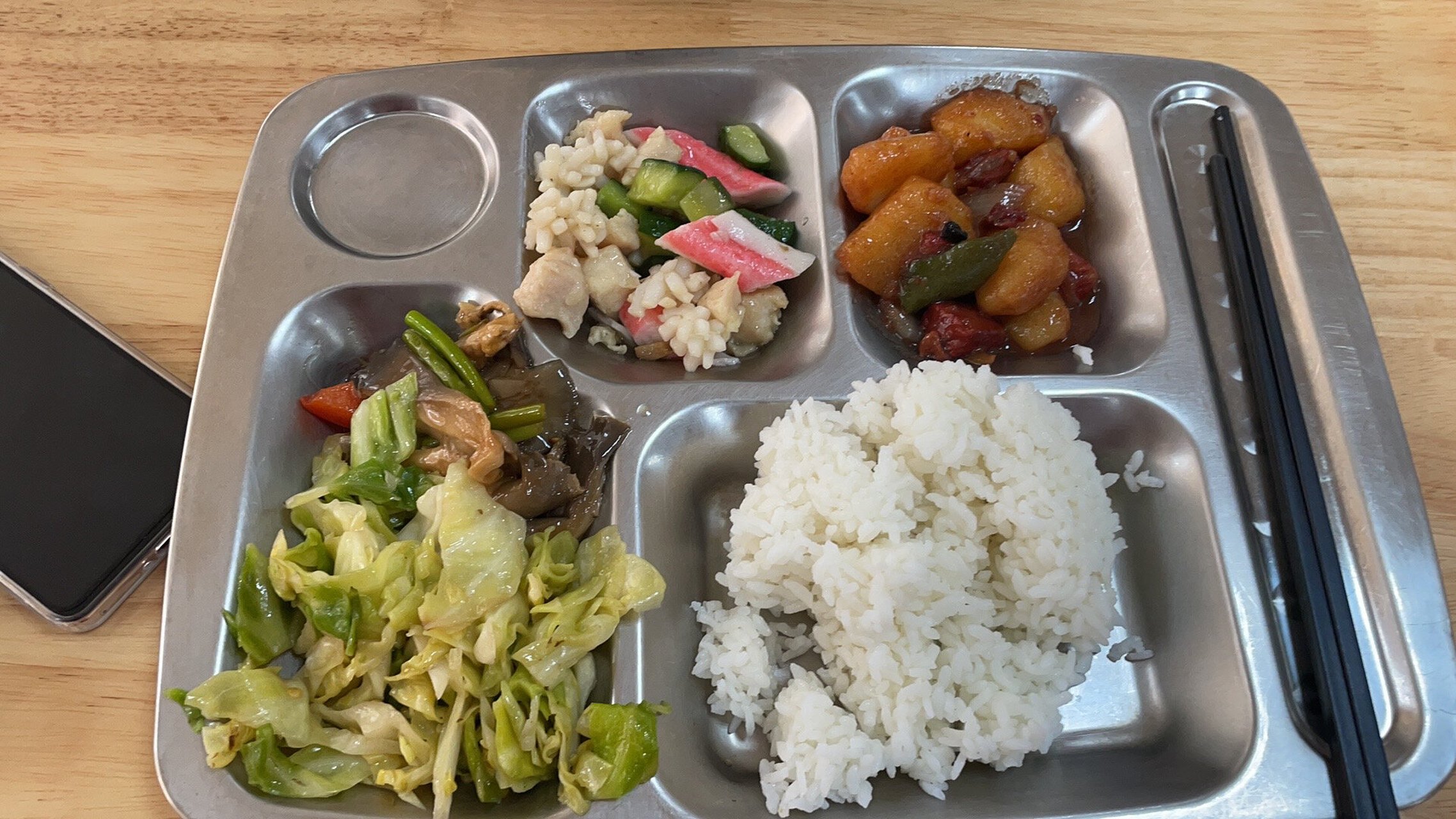 单位食堂的午餐合集来咯91 分享这学期上班两周的食堂午饭,哇哈哈