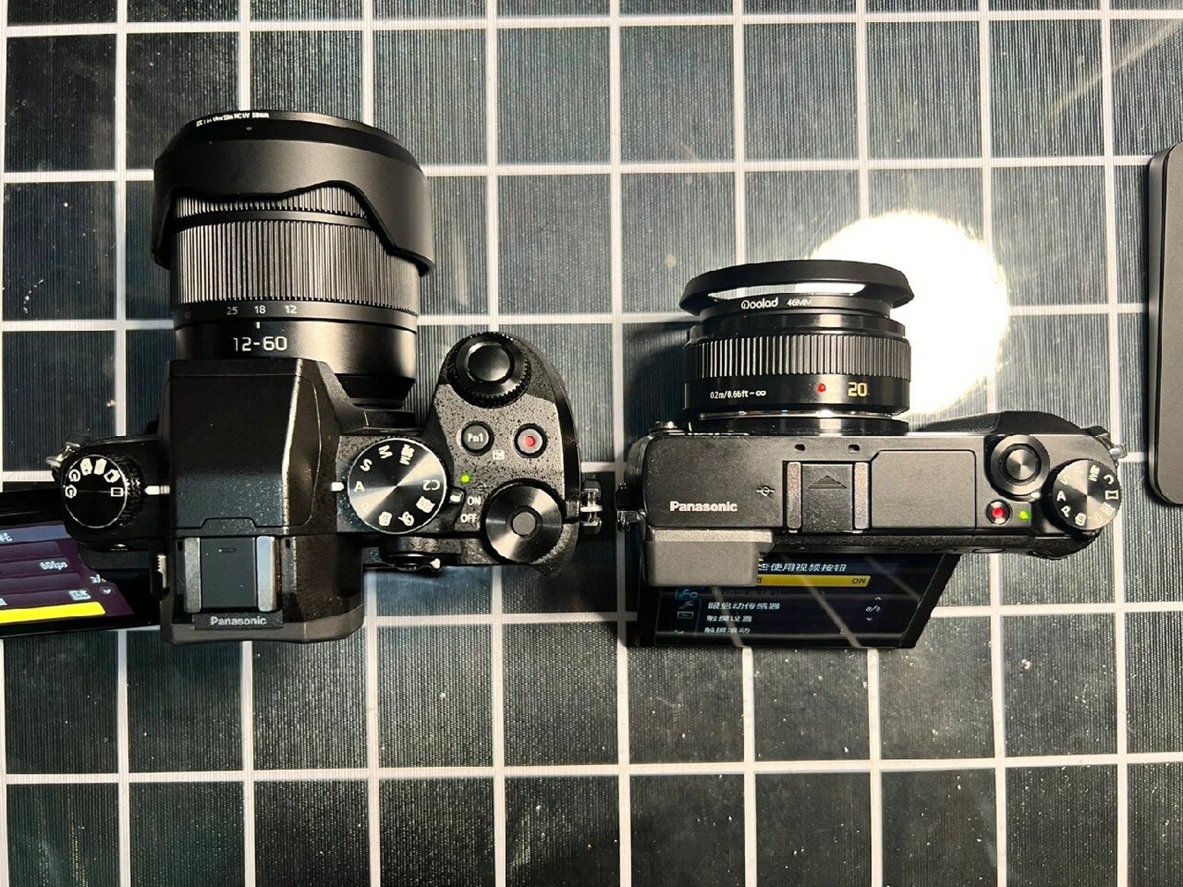 松下g85与gx85对比评价(可类比gx9) 外观:g85整体为圆润的军舰头设计