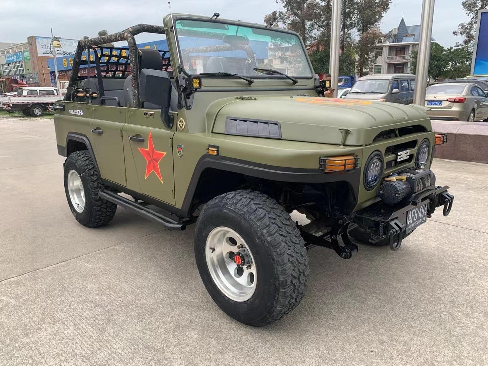 北京212 最新出炉17年三角门敞篷212,2.