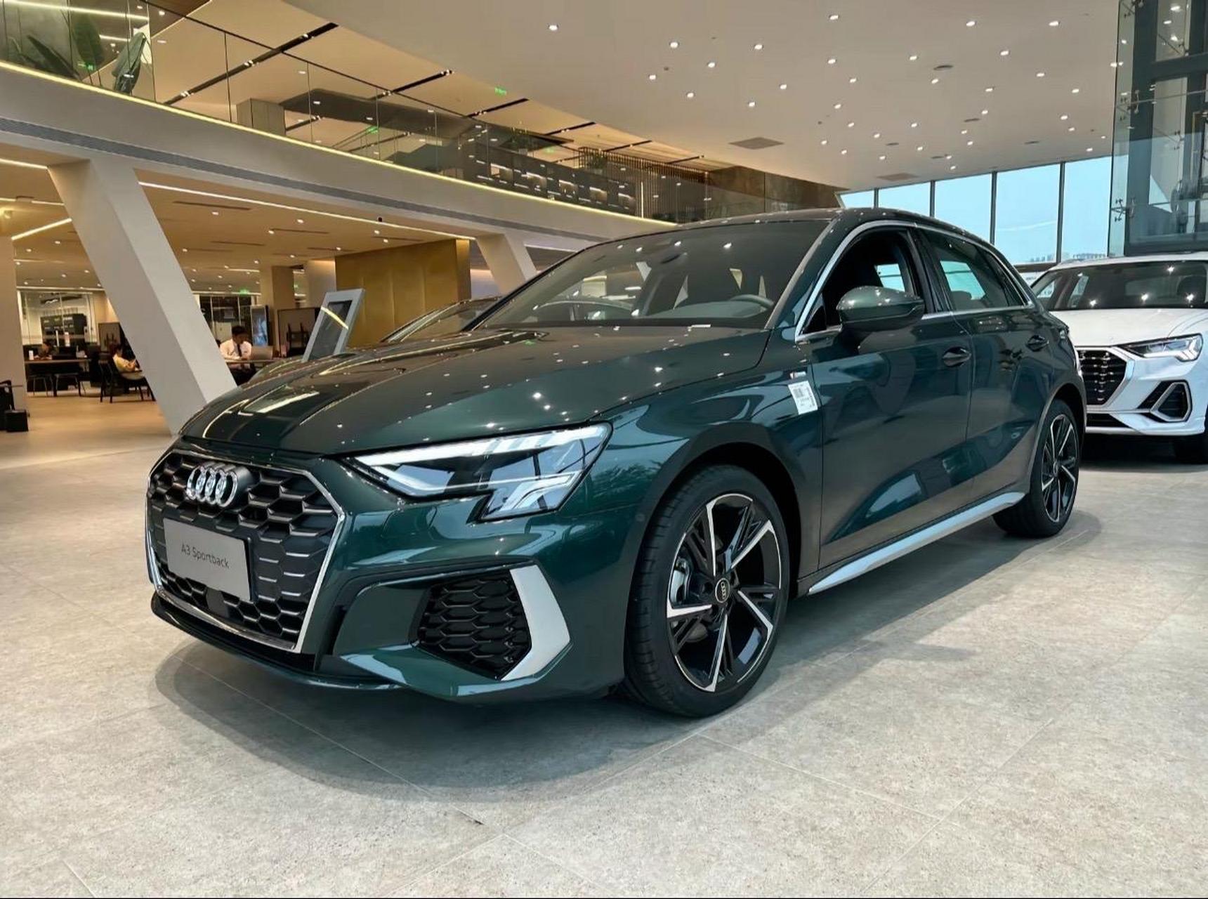 独家代理:预售100台奥迪a3两厢车,2024款sportback35tesi进取运动型