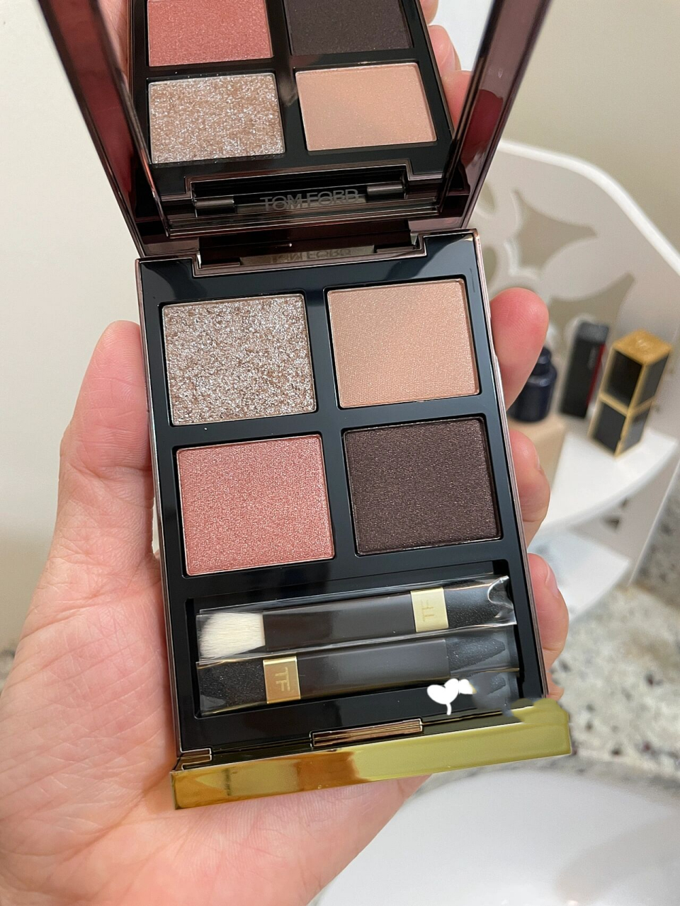 tf20号眼影盘还有人觉得不好吗? 对我,完全没有鸡肋色啊!