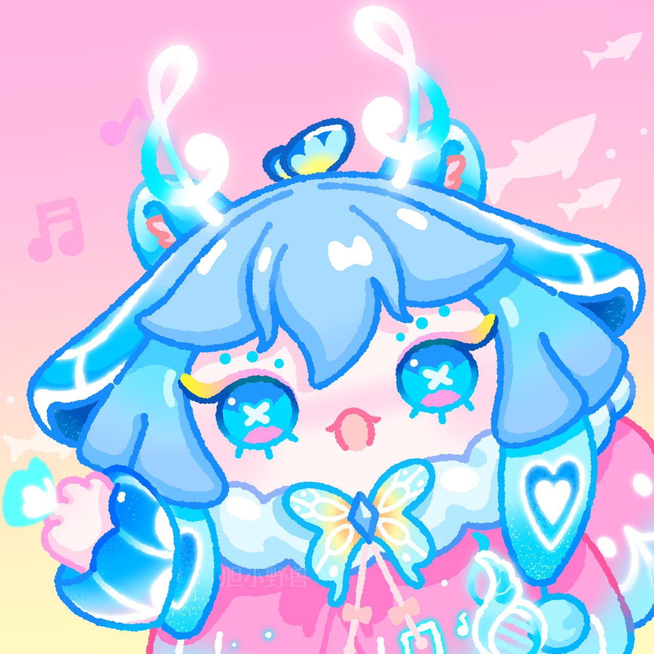 蛋仔头像|精灵莉斯尔 新赛季的至臻好梦幻好喜欢