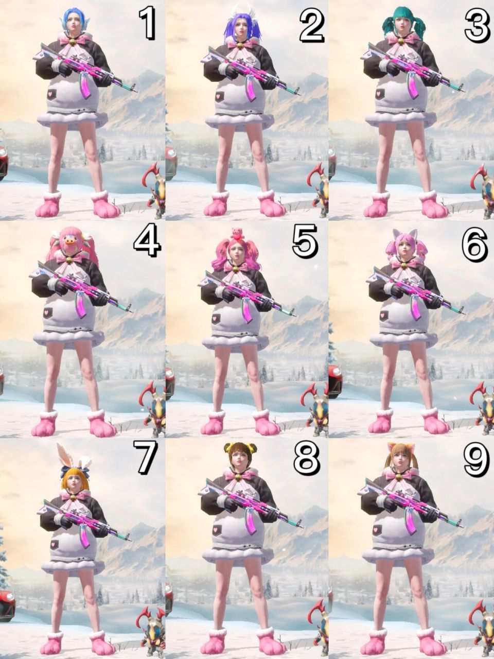 和平精英胖达团团/圆圆 团团和圆圆你们更喜欢哪个呢?