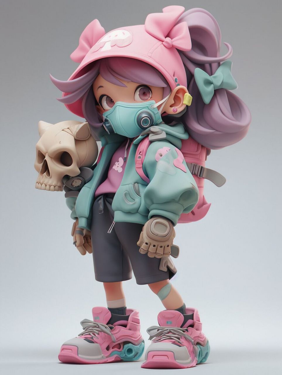 使用midjourney创作手办很简单 有很多小伙伴私信我们,说很喜欢手办