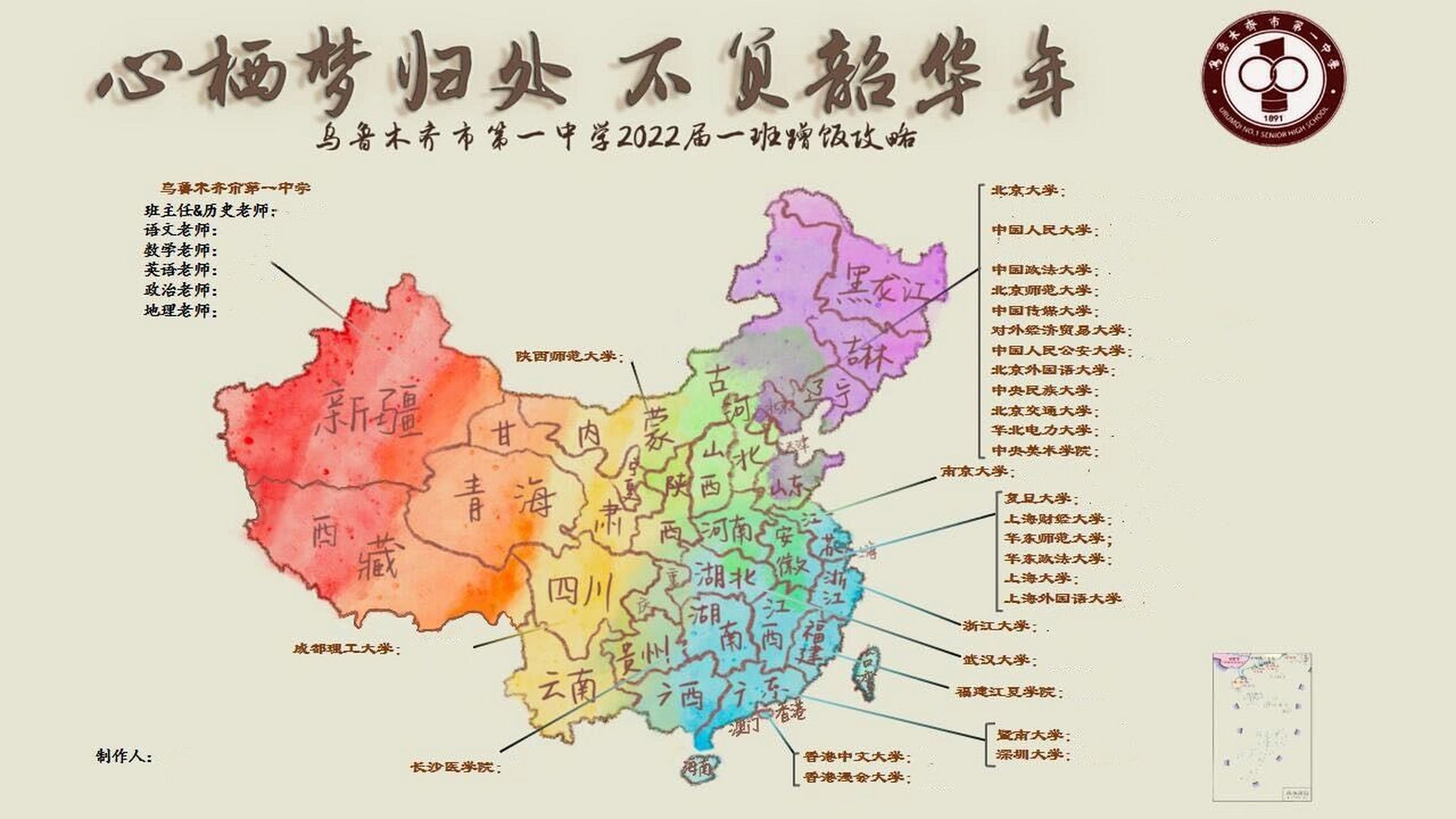 大学蹭饭地图模板图片