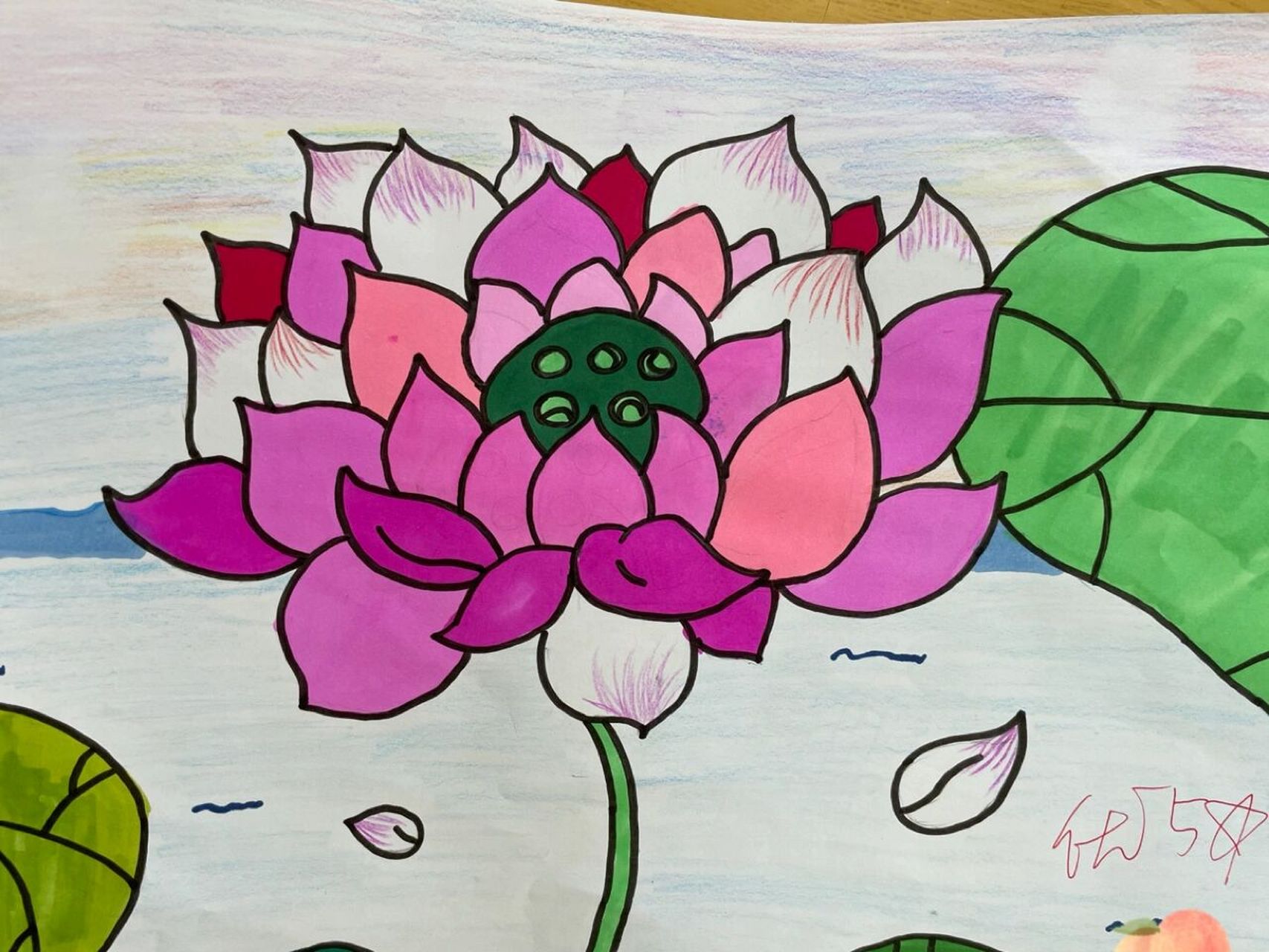 四年级绘画 参赛作品图片