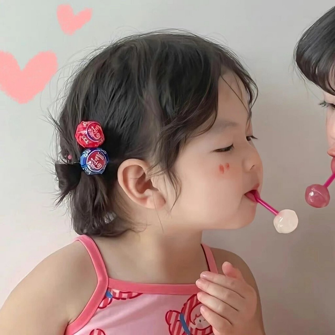 甜美可爱闺蜜头像 cute 可爱萌娃闺蜜头像,确定不换吗